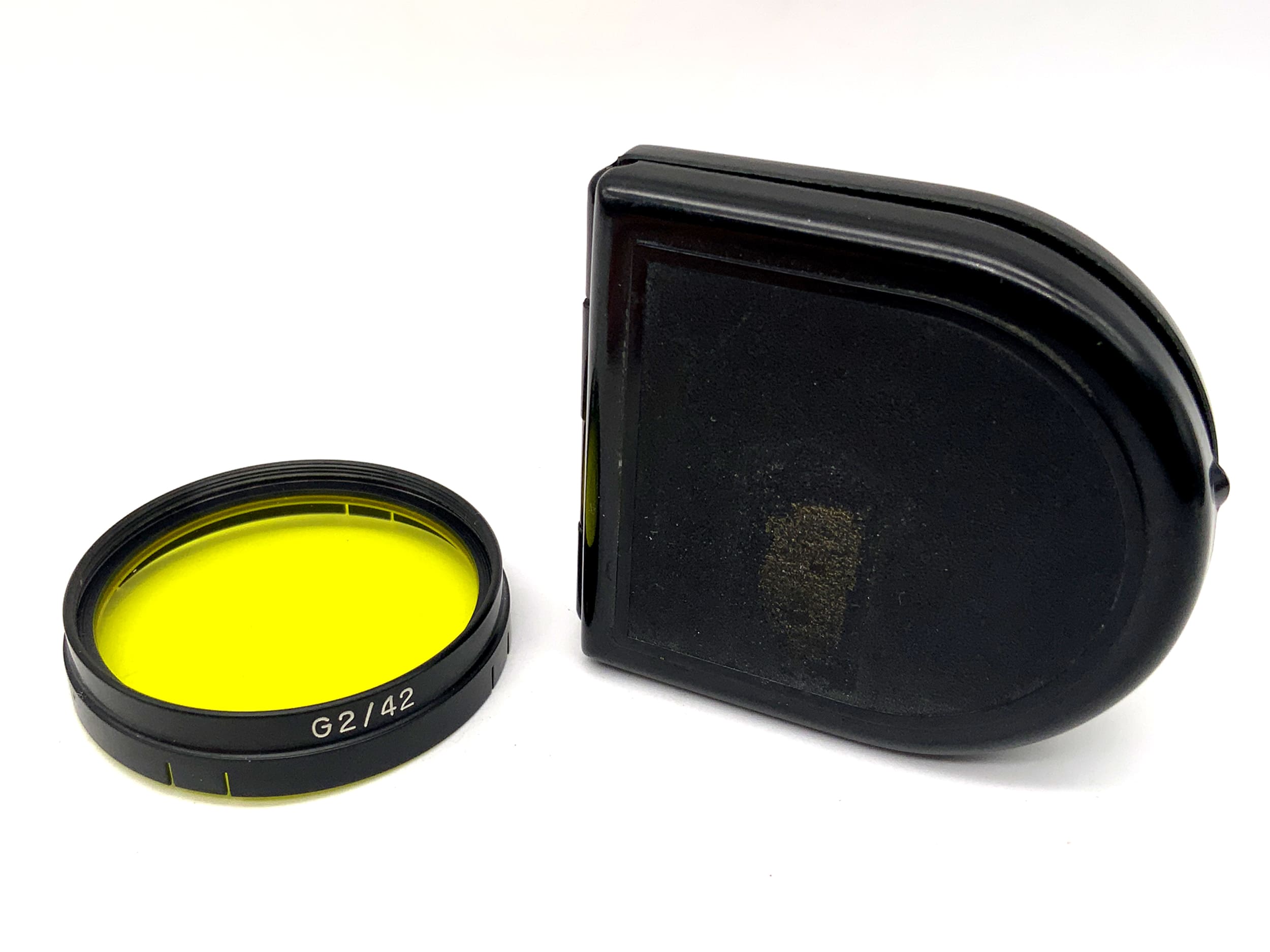 Carl Zeiss Jena Farbfilter gelb G2/42 Steckfilter Slip on Filter 42mm