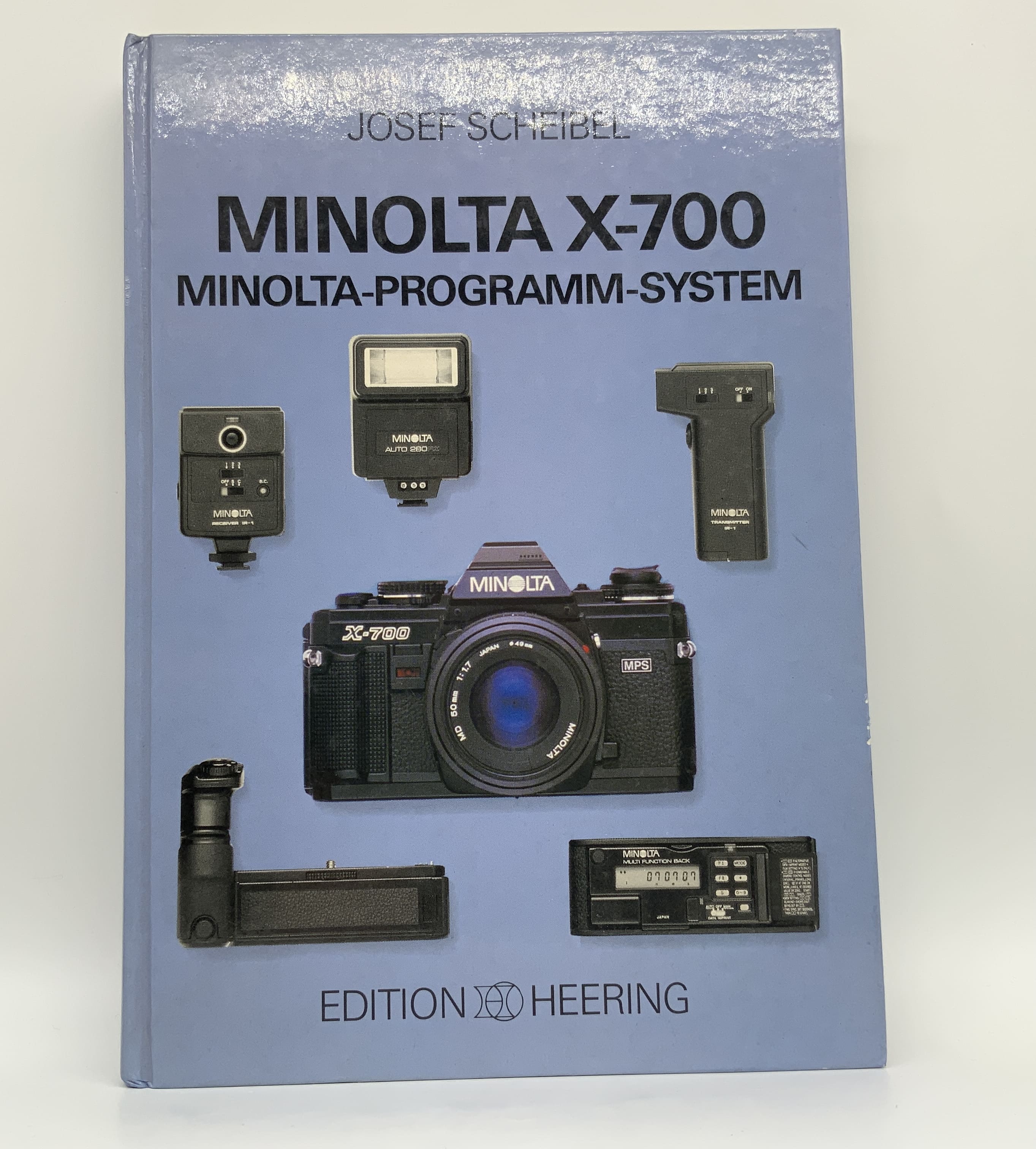 Minolta X-700 Programm System Josef Scheibel Handbuch Deutsch