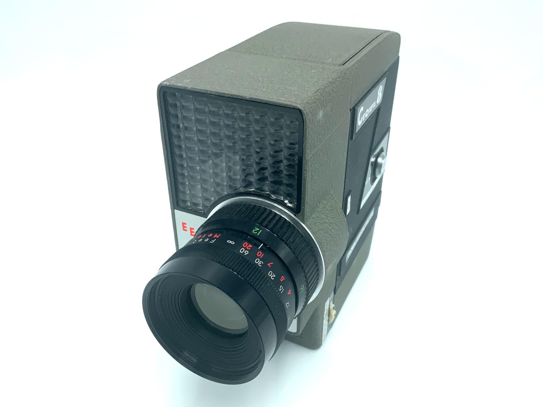 Crown 8 501 Filmkamera mit Reflex Zoom Lens 12-32mm 1:1.8