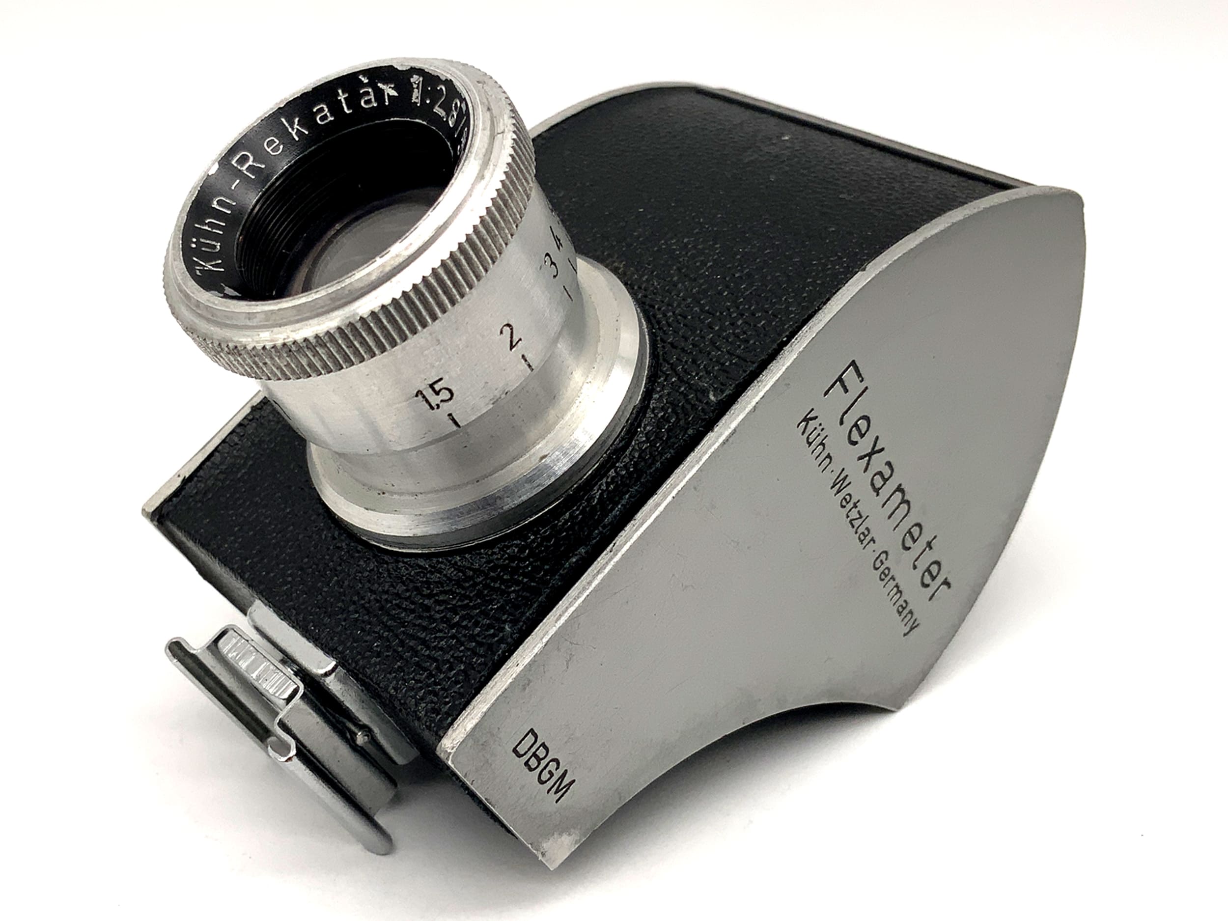 Kühn Wetzlar Flexameter Entfernungsmesser mit Reaktar 1:2.8 50mm Rangefinder