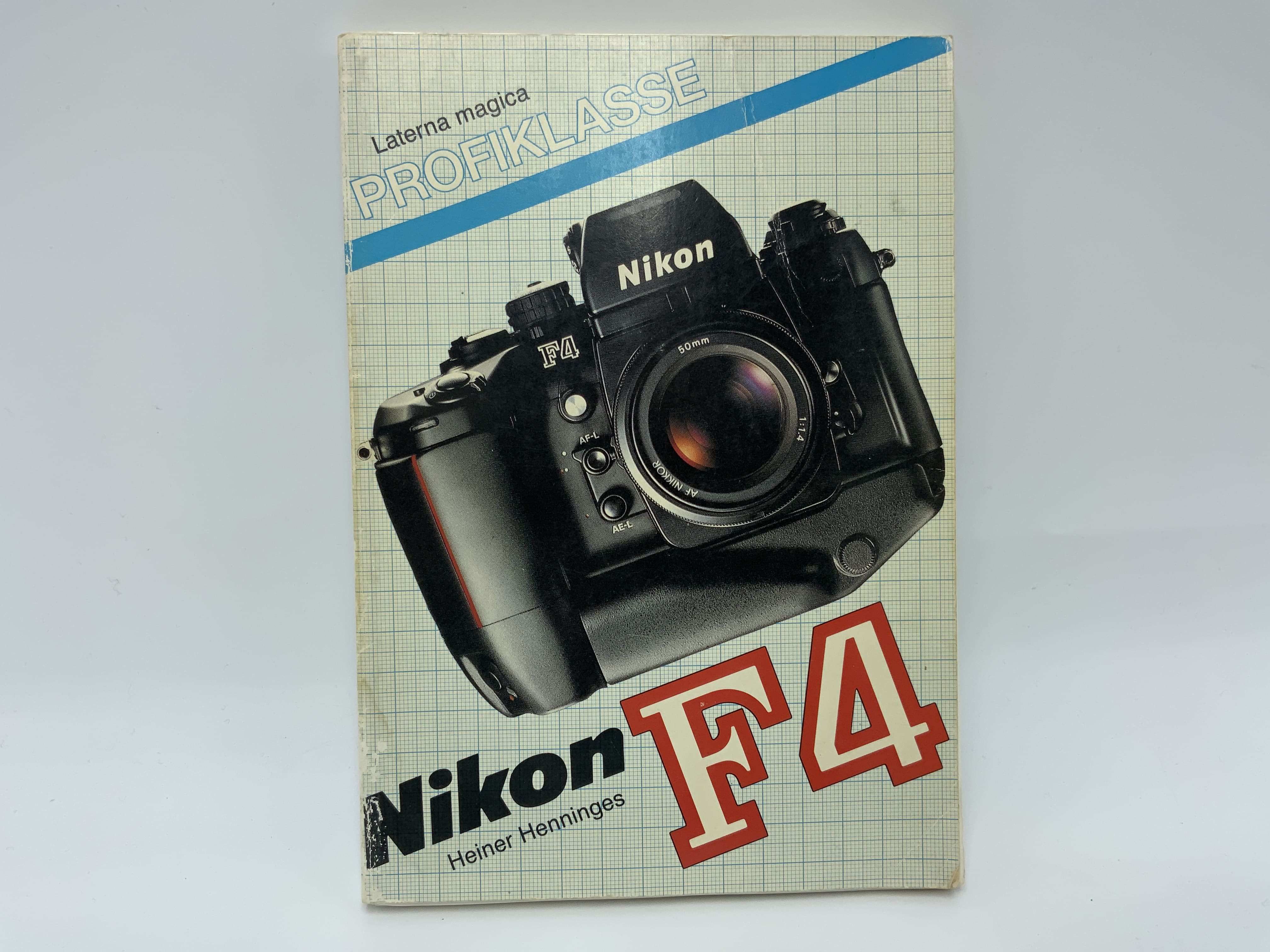 Laterna Magica Nikon F4 Profiklasse Heiner Henninges Handbuch Deutsch
