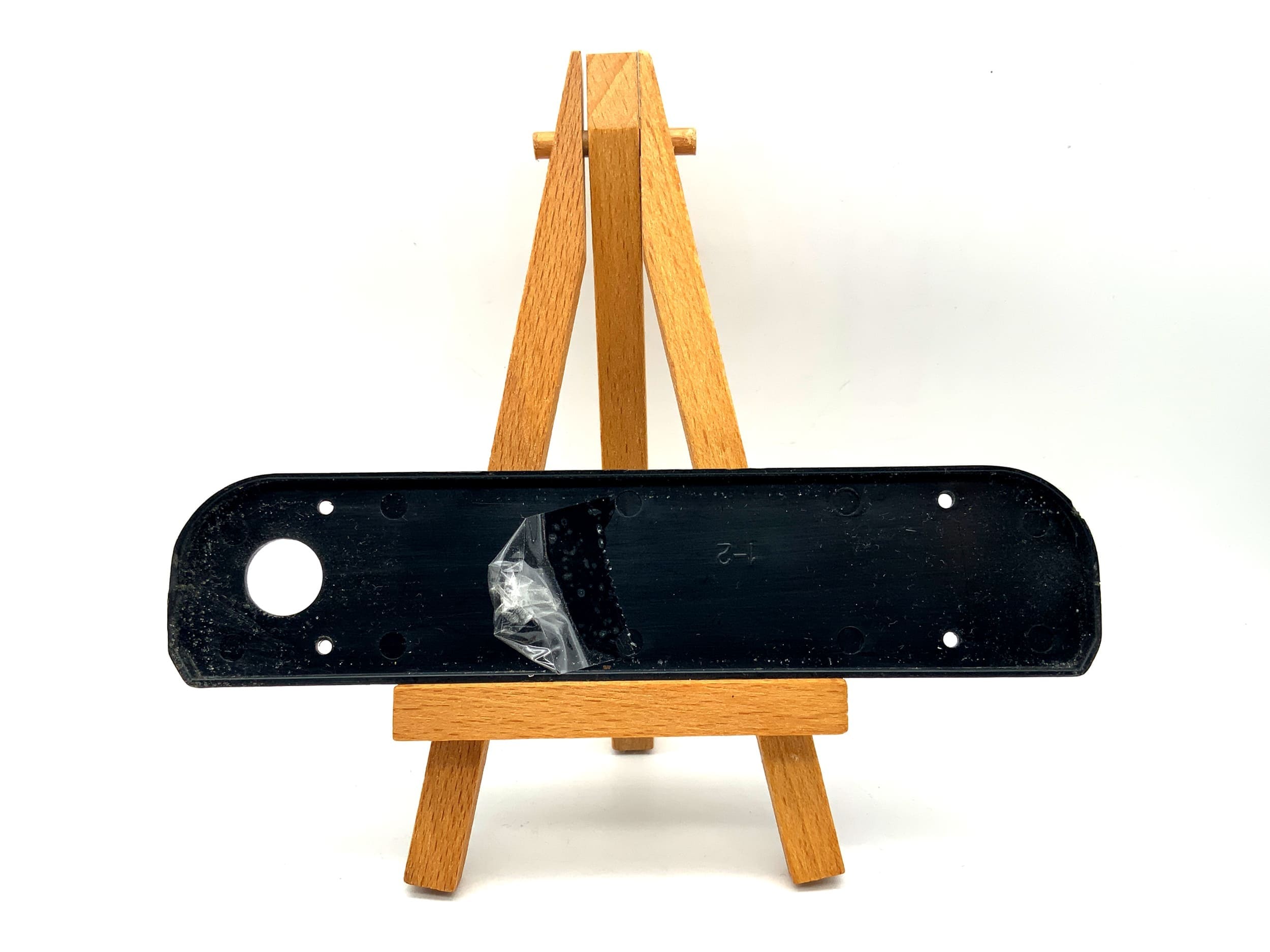 Zenit ET Bodenplatte schwarz Base Plate Ersatzteil