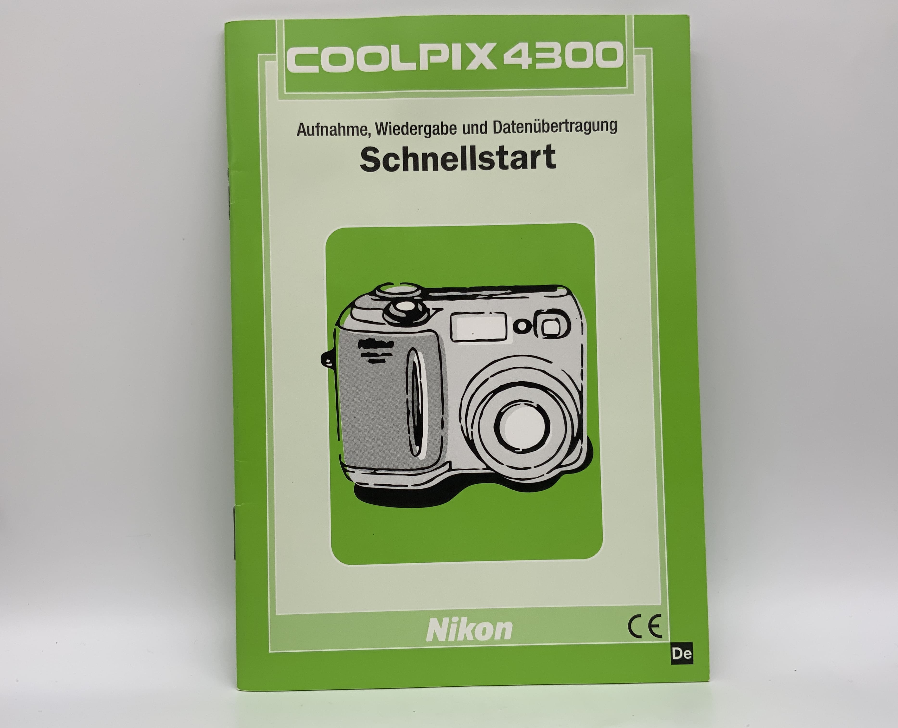 Nikon Coolpix 4300 Schnellstart Aufnahme Wiedergabe und Datenübertragung Deutsch