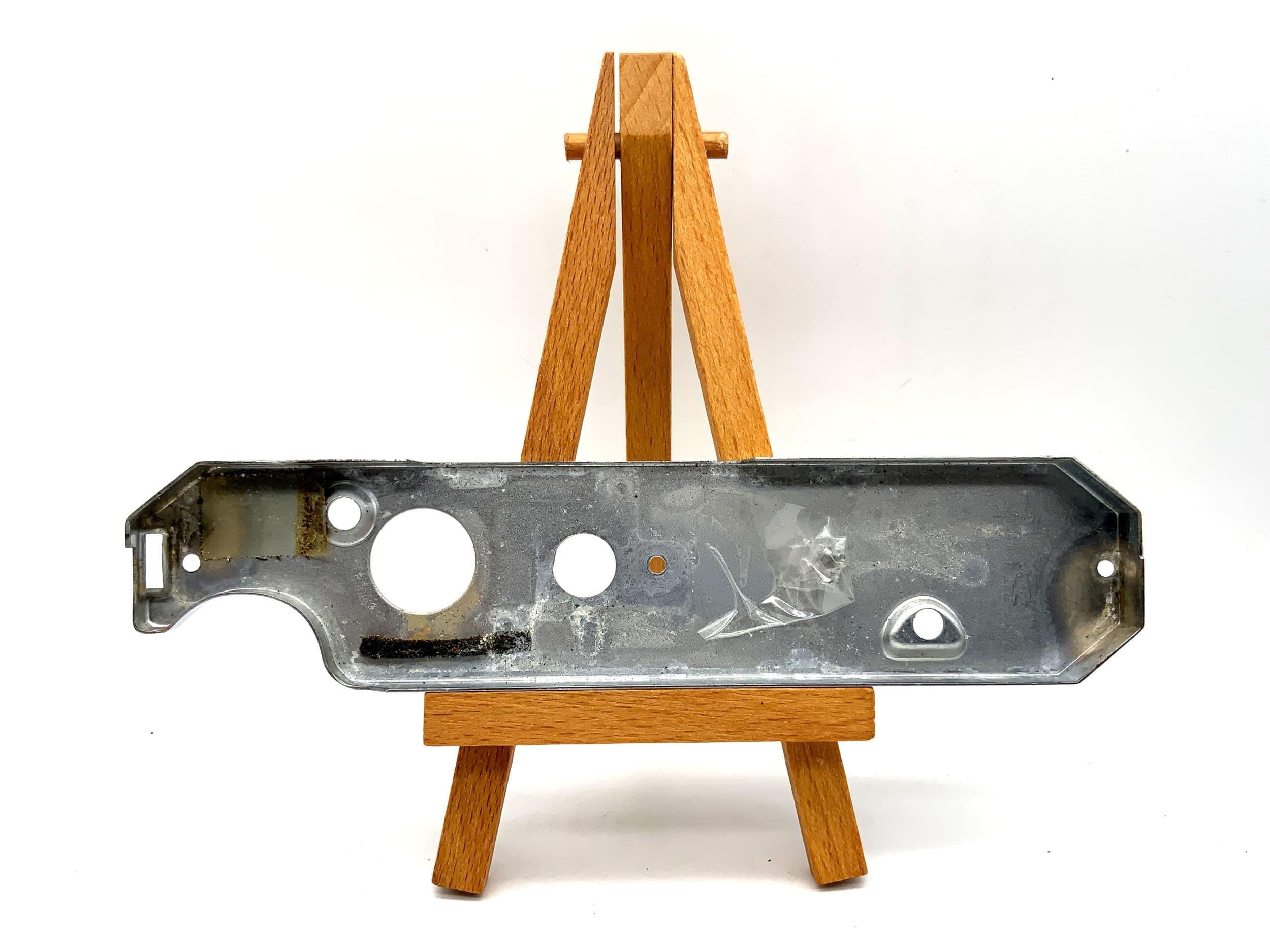 Konica Autoreflex T Bodenplatte silber Base Plate Ersatzteil