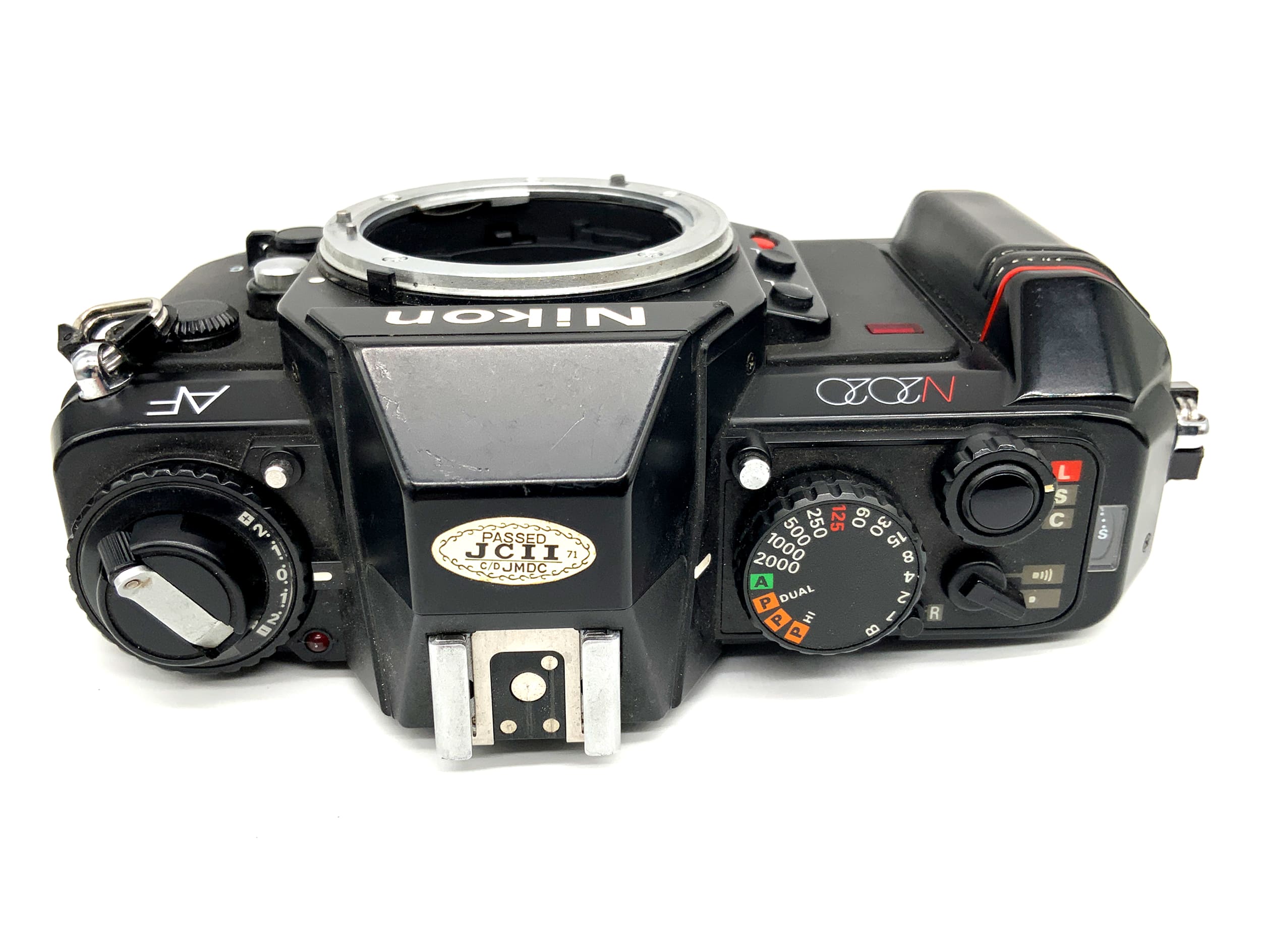Nikon N2020 AF SLR 35mm Spiegelreflexkamera analog Body Gehäuse (Nikon AF)