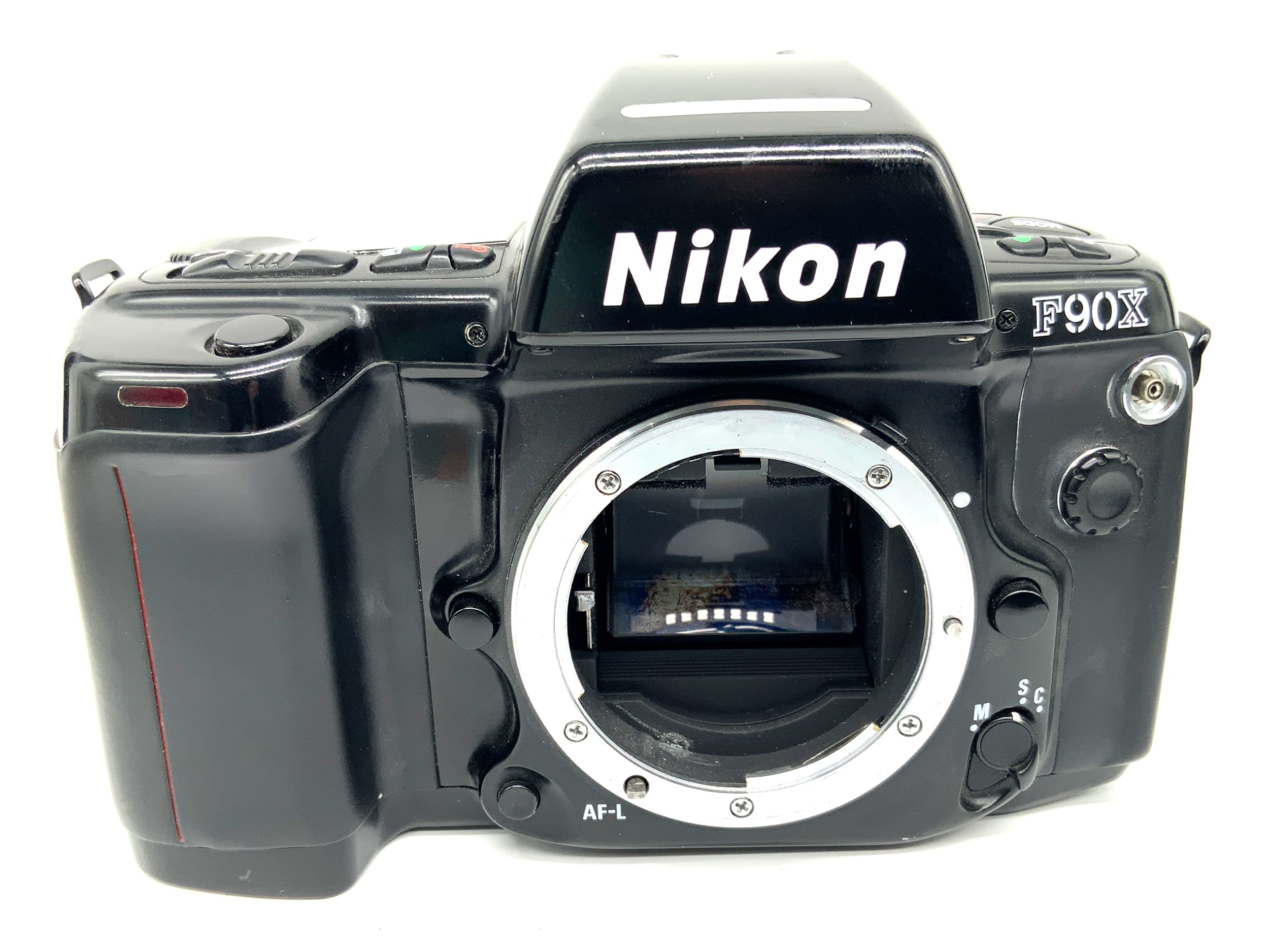 Nikon F-90X SLR mit MF-26 Databack 35mm SLR analog Body (Nikon AF)