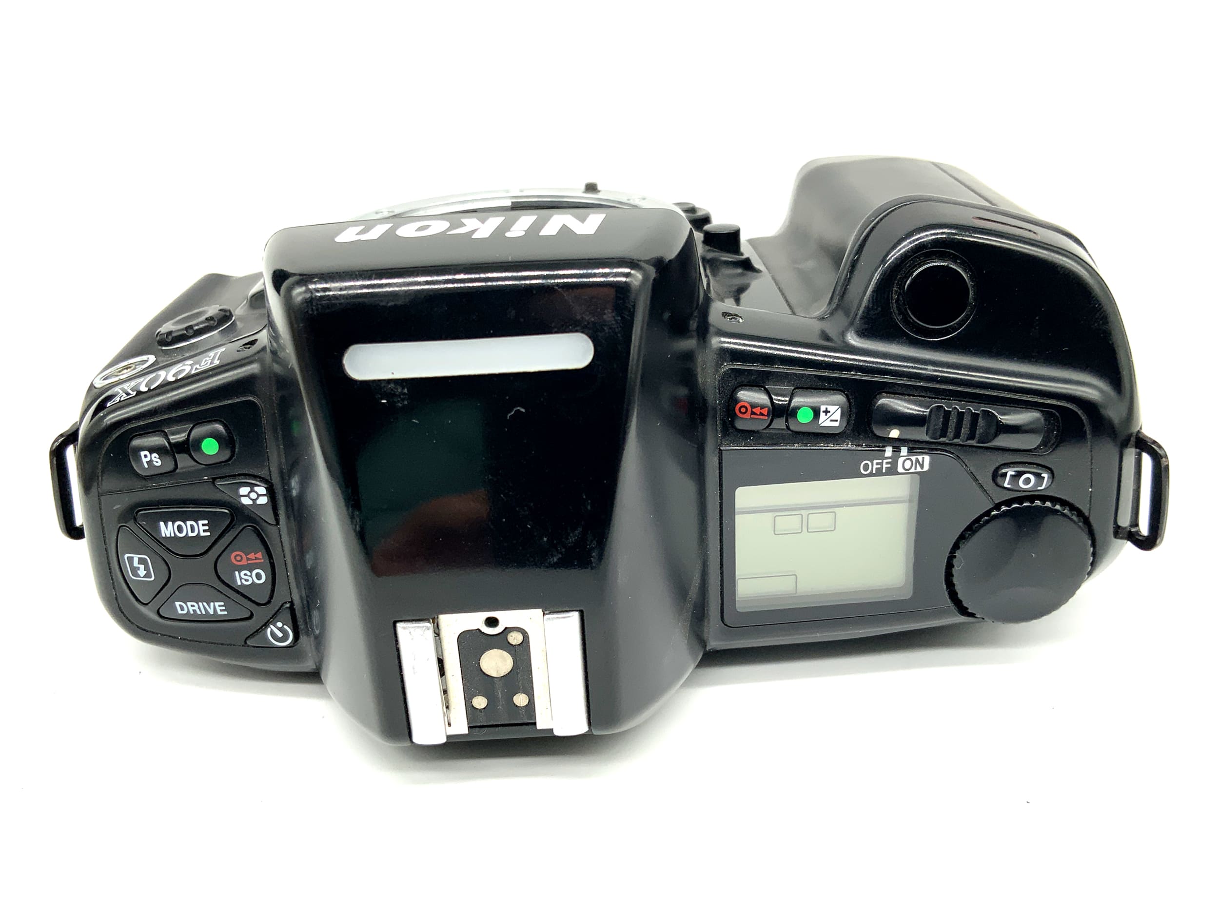 Nikon F-90X SLR mit MF-26 Databack 35mm SLR analog Body (Nikon AF)