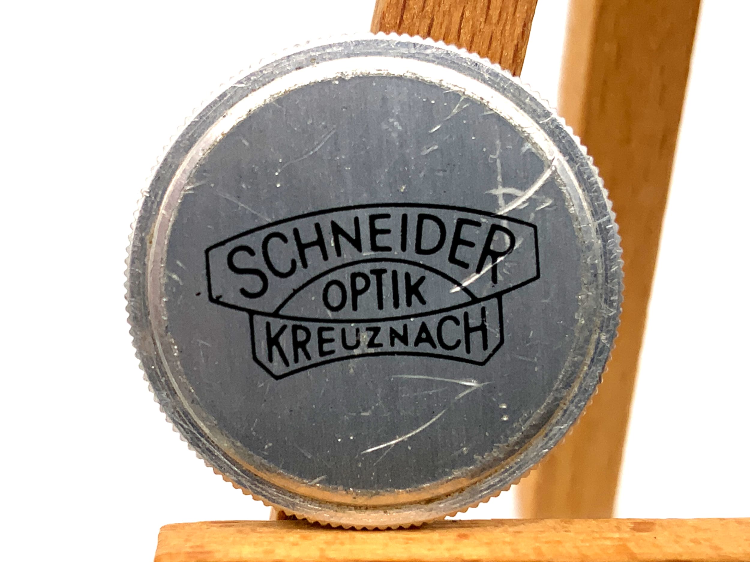 Schneider Kreuznach Objektivfrontdeckel Einschraub Alu lens cap (22mm)