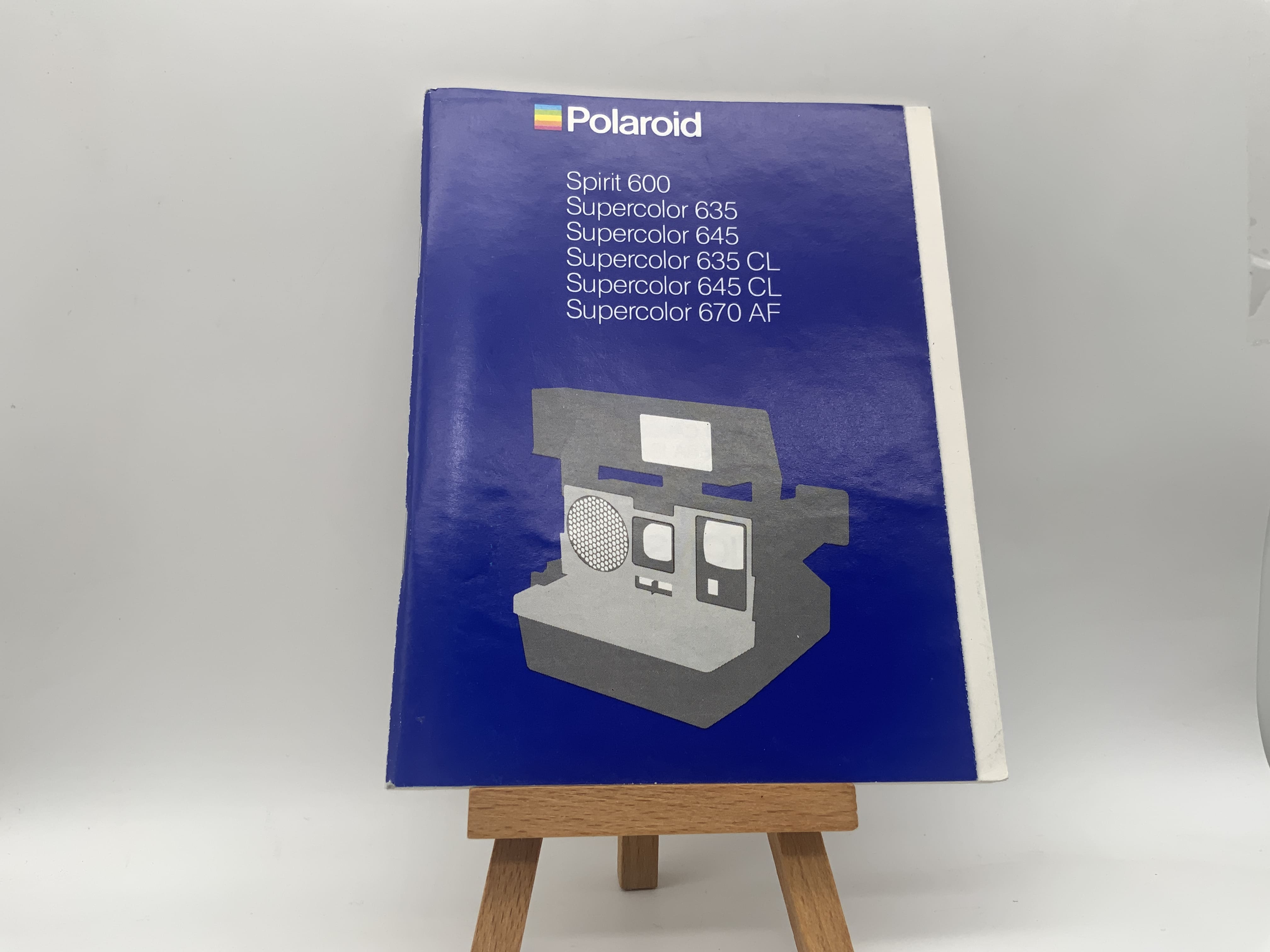 Polaroid Spirit 600, Supercolor 635 / 645 / 635 CL / 645 CL / 670 AF Deutsch