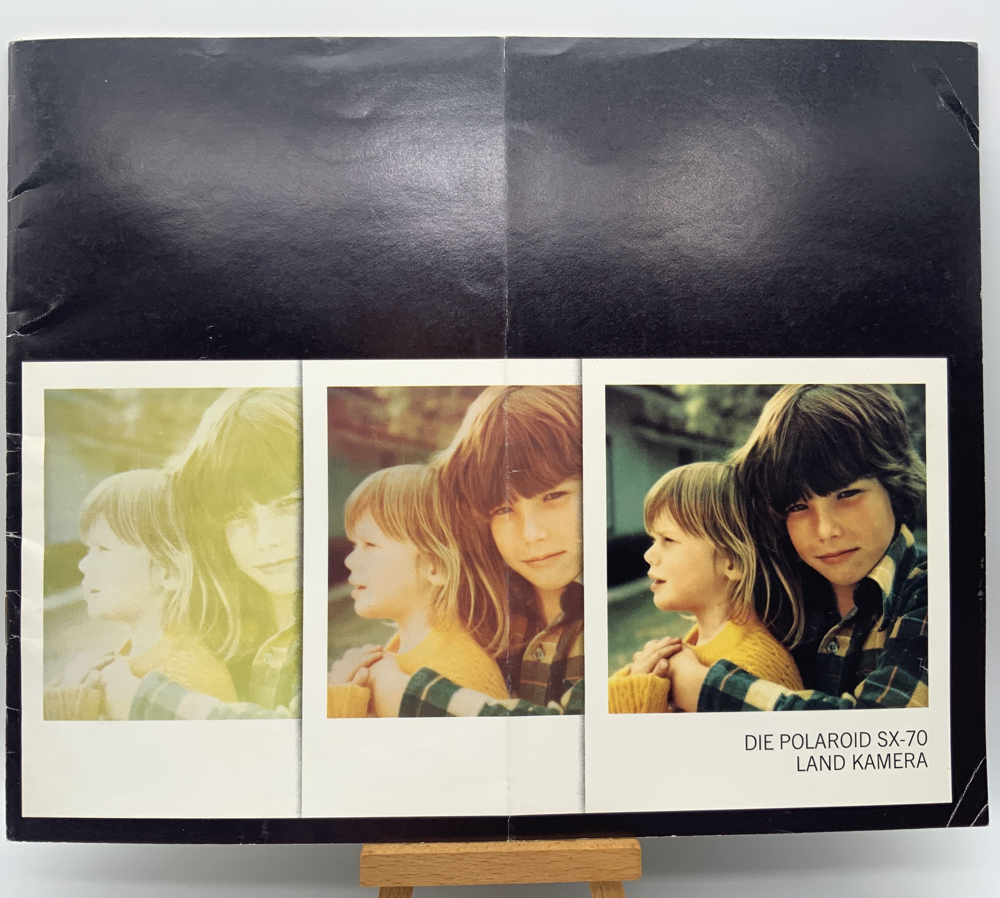 Polaroid SX-70 Land Kamera Broschüre Deutsch