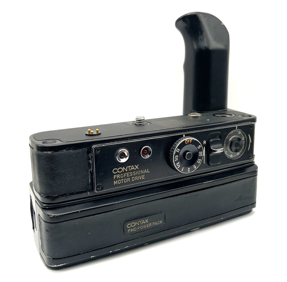 Contax Professional Motor Drive Winder with PMD Power Pack film transport