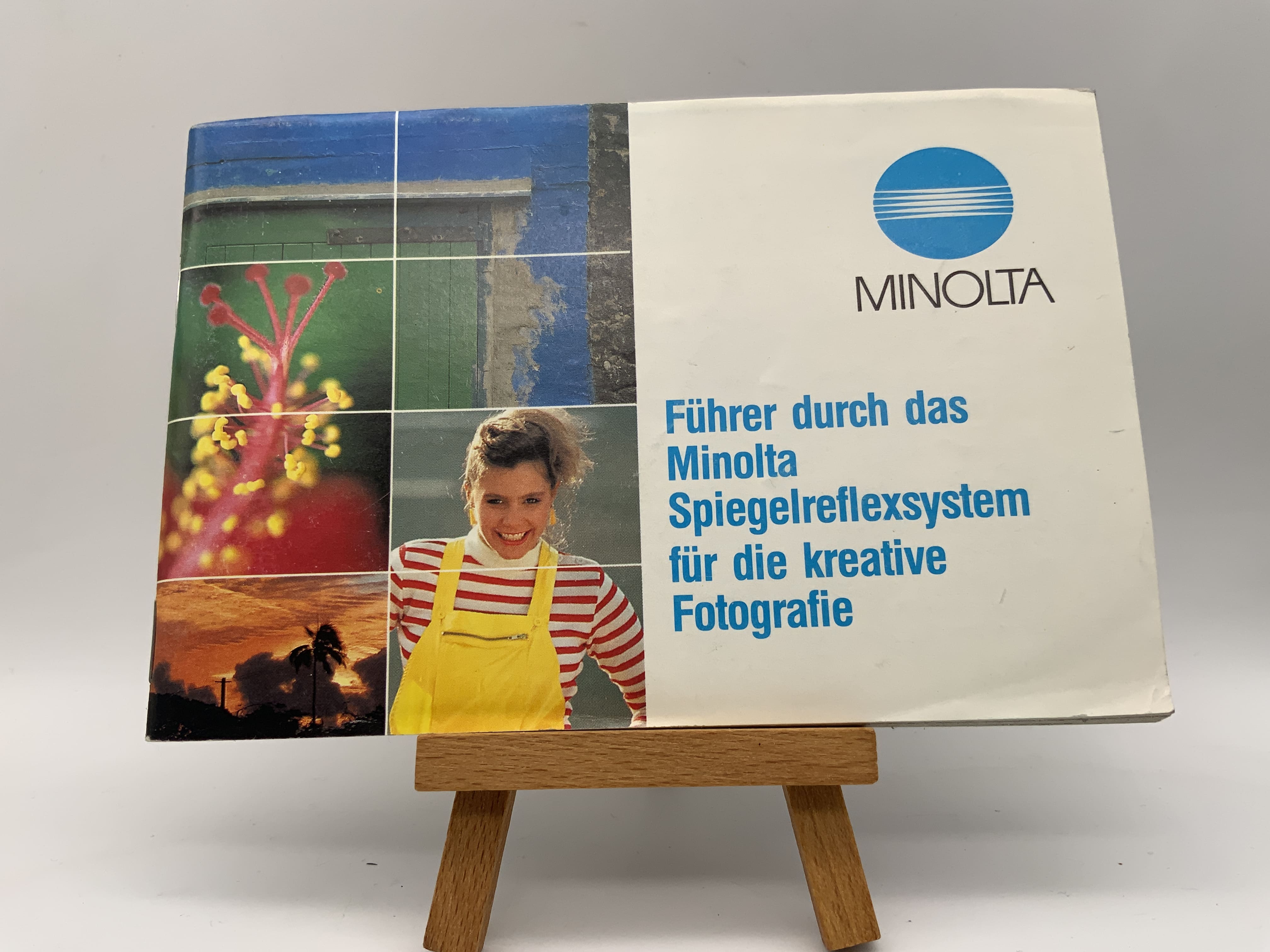 Minolta Führer durch das Spiegelreflexsystem Broschüre Deutsch