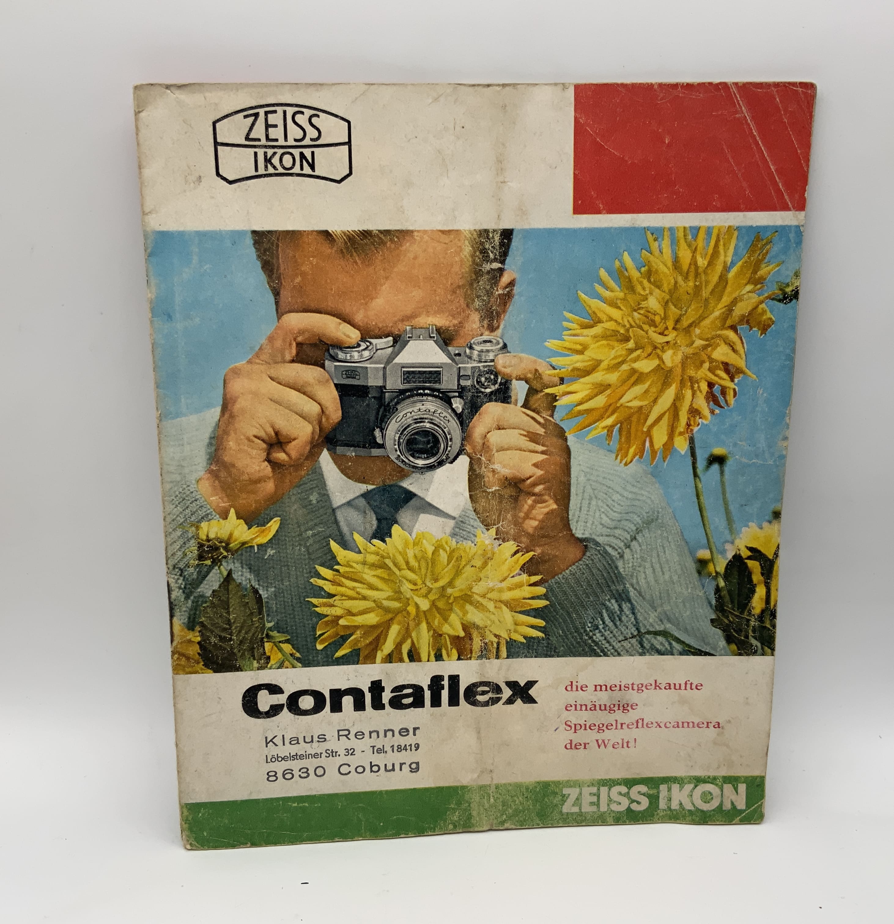 Zeiss Ikon Contaflex Broschüre Deutsch