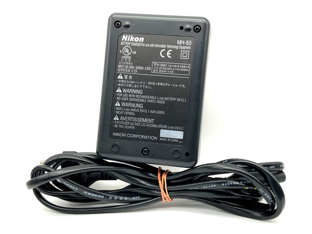 Nikon MH-50 Charger EN-EL1 Battery Charger Power Adapter