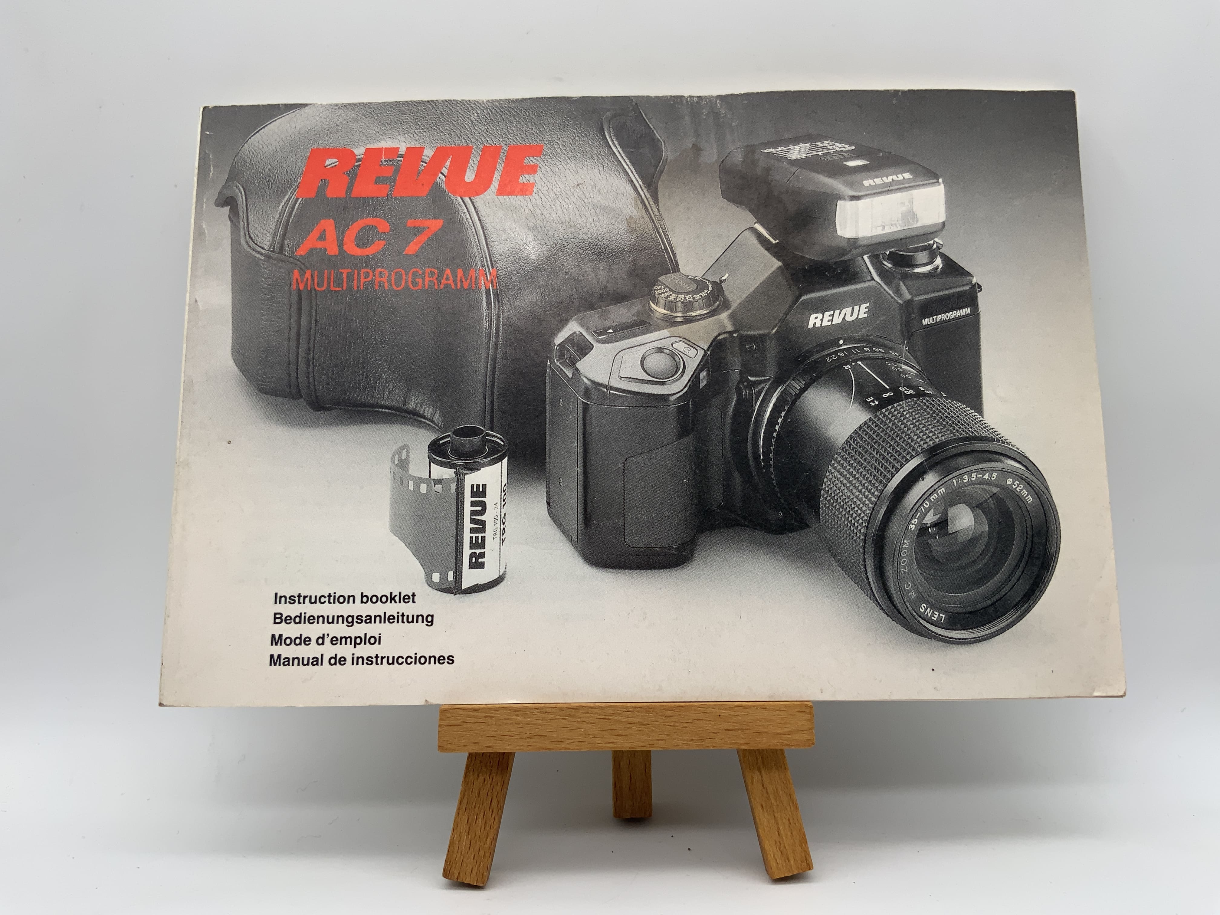 Revue AC 7 Multiprogramm Bedienungsanleitung Deutsch