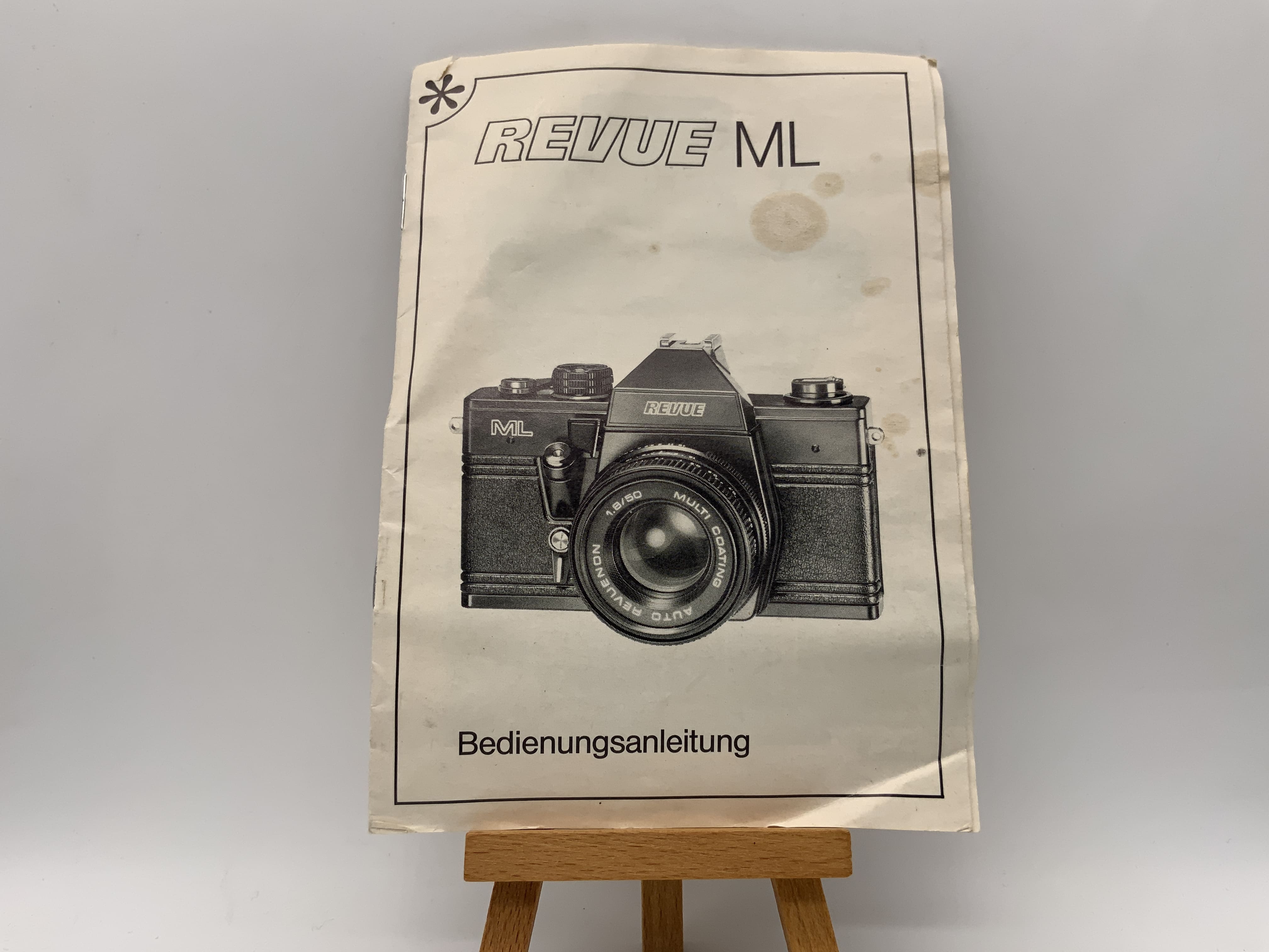 Revue ML Bedienungsanleitung Deutsch