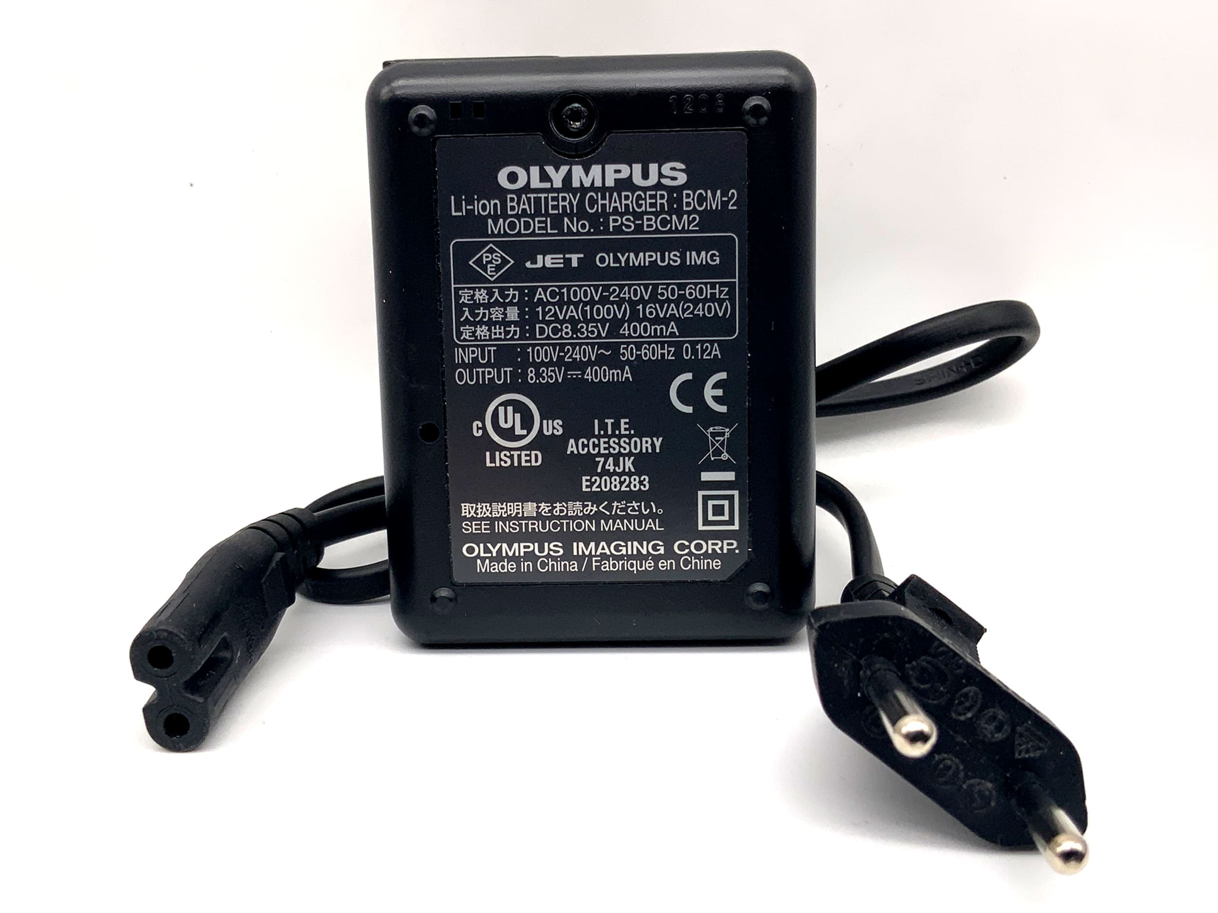 Olympus BCM-2 Ladegerät BLM-1 Battery Charger Power Adaptor