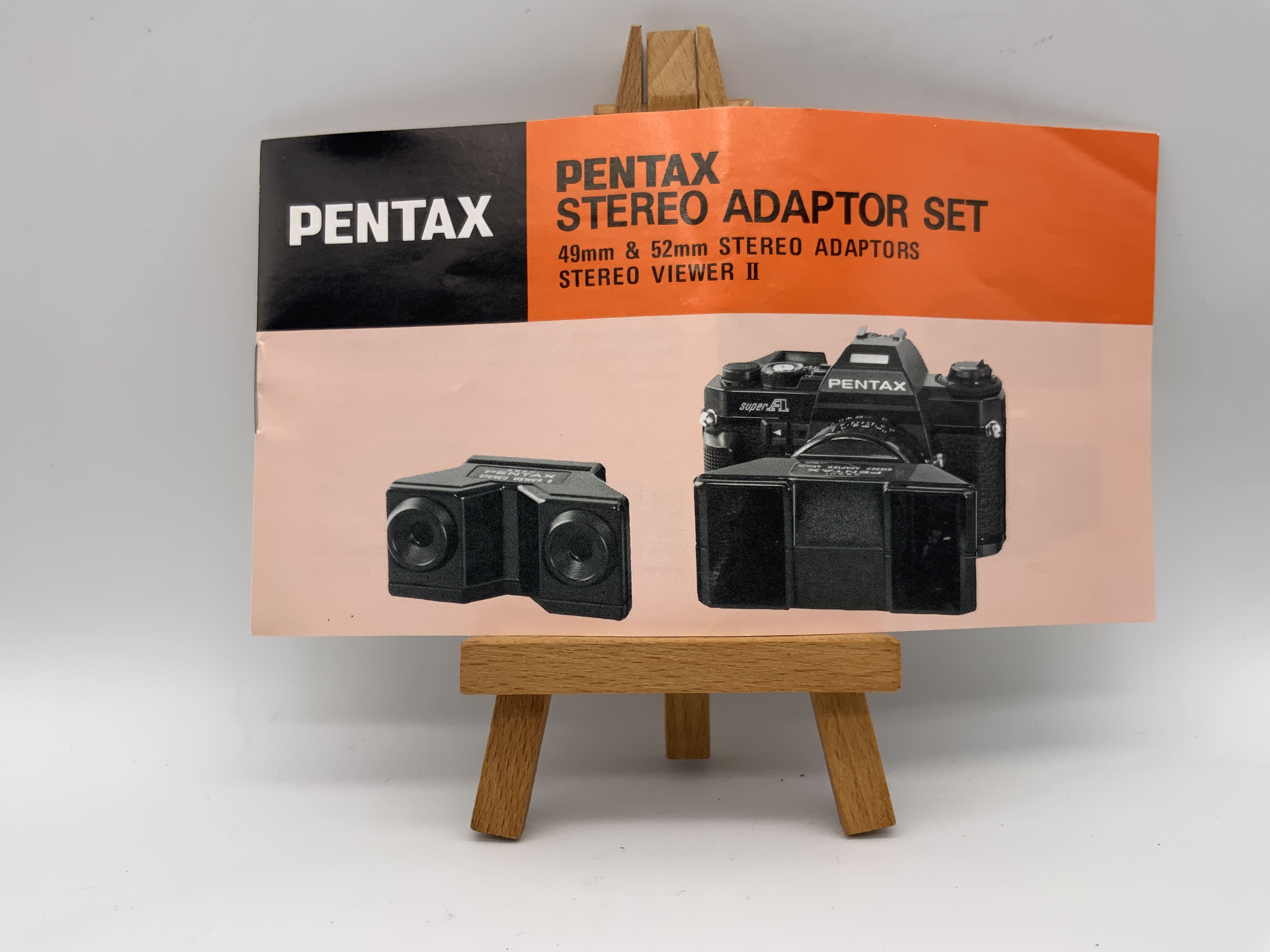 Pentax Stereo Adaptor Set Stereo Viewer II Bedienungsanleitung Deutsch