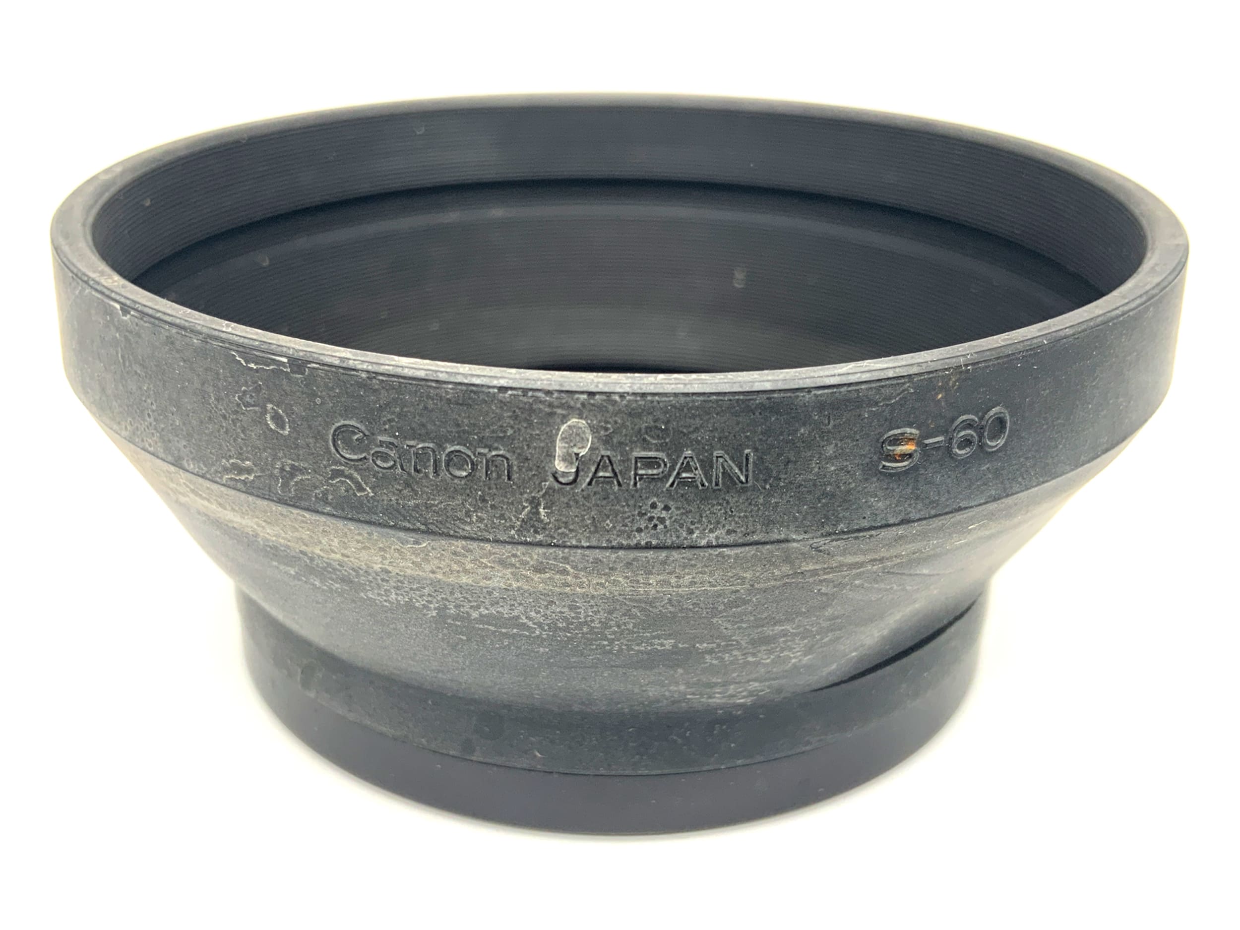 Canon S-60 Gegenlichtblende Gummi Rubber Hood für Auto Zoom 1014 Sonnenblende