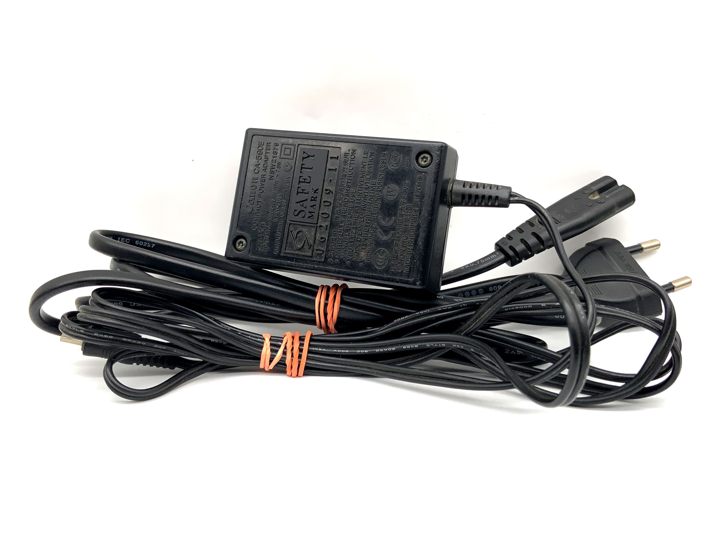 Alimentation CC Canon CA-590E MD120 MD160 FS100