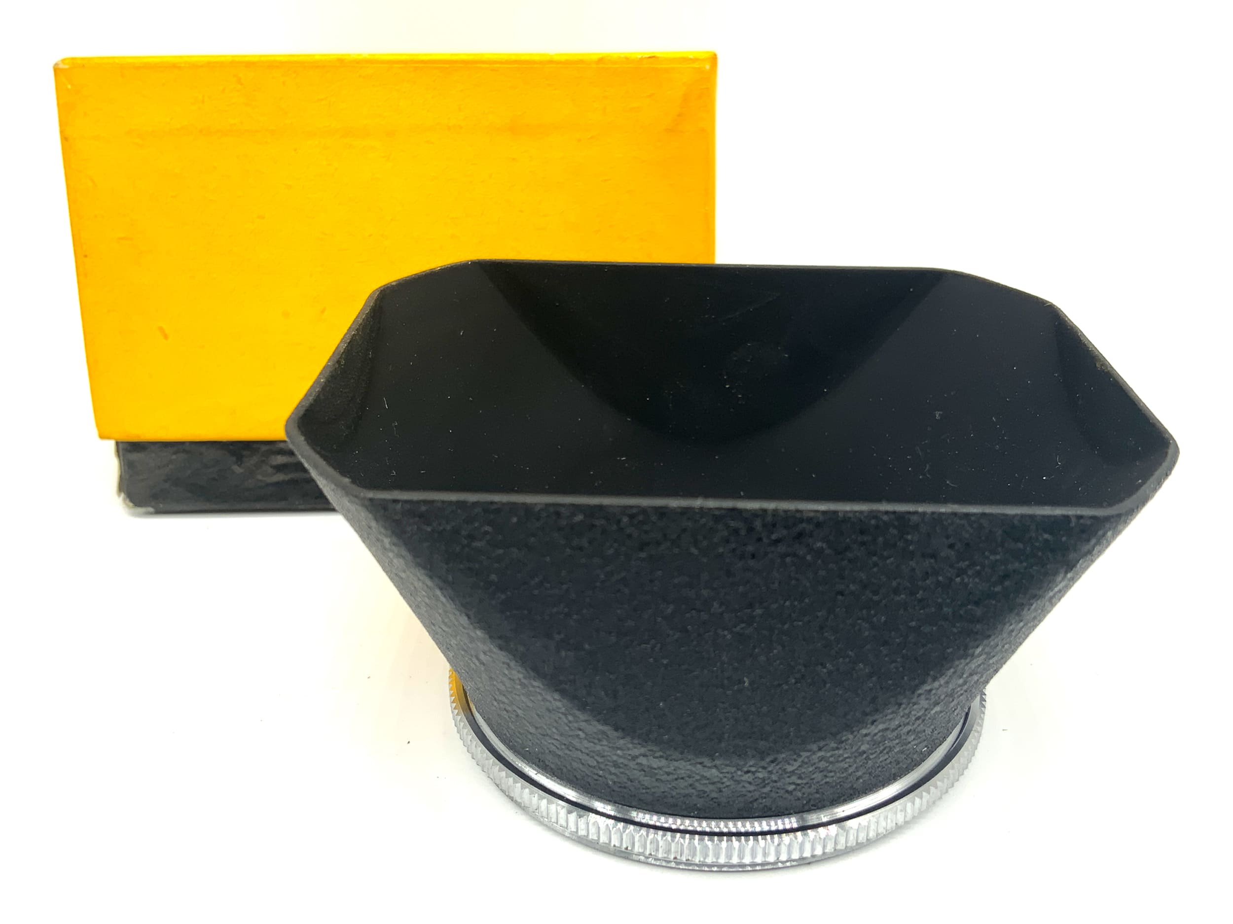 Pentacon 49mm Gegenlichtblende Metall für Flektogon M49 in OVP Sonnenblende