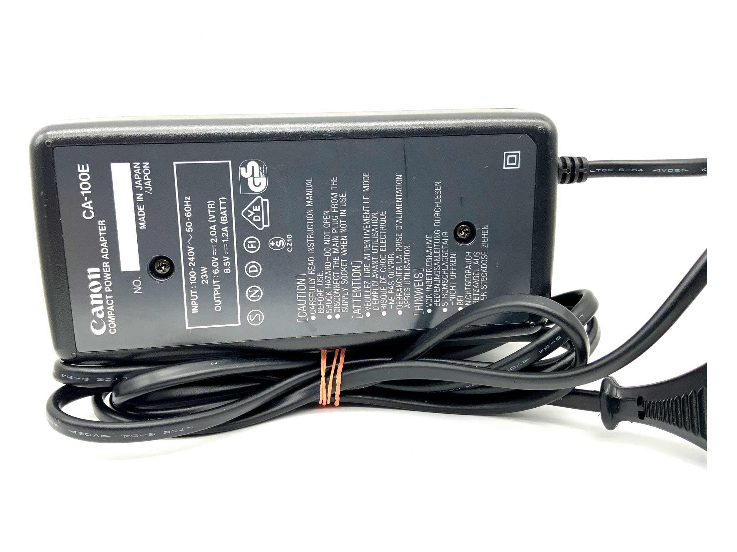 Chargeur Canon CA-100E BP-E77K Adaptateur secteur