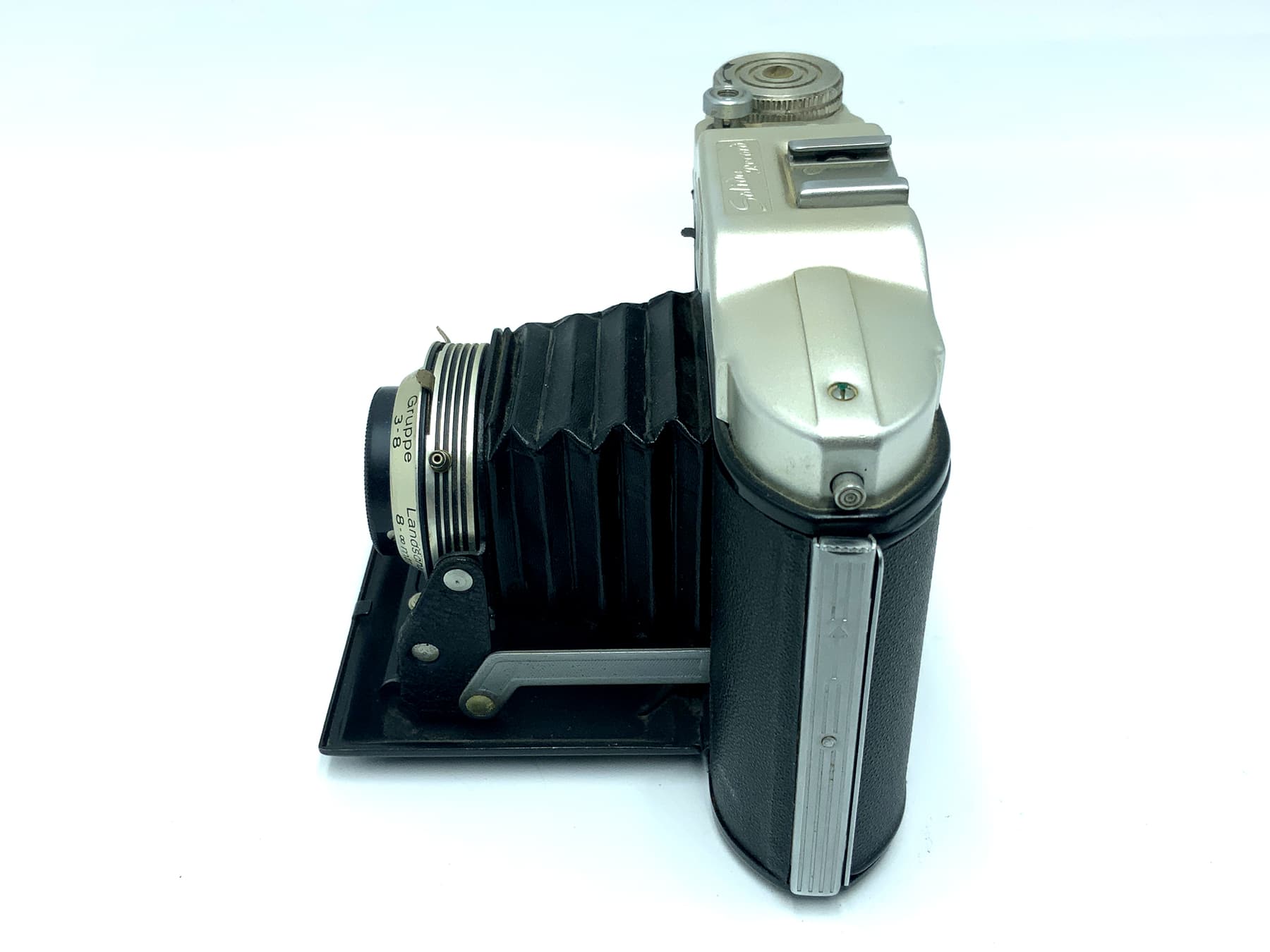 Franka Solida Record 6x6/4x4 Klappkamera mit Spezial-Objektiv 80mm 1:8
