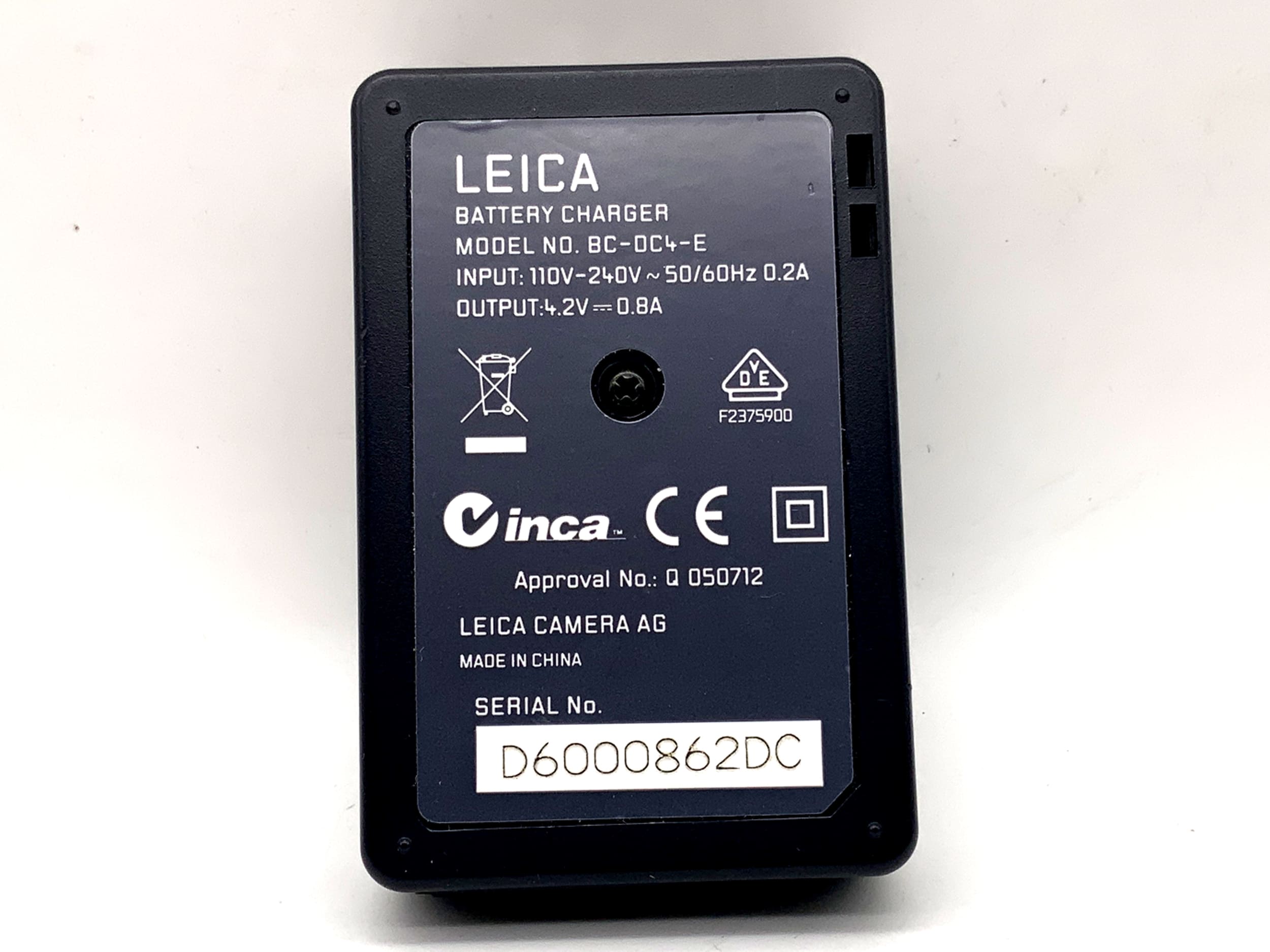 Leica BC-DC4-E Ladegerät BP‑DC4 Battery Charger Power Adaptor