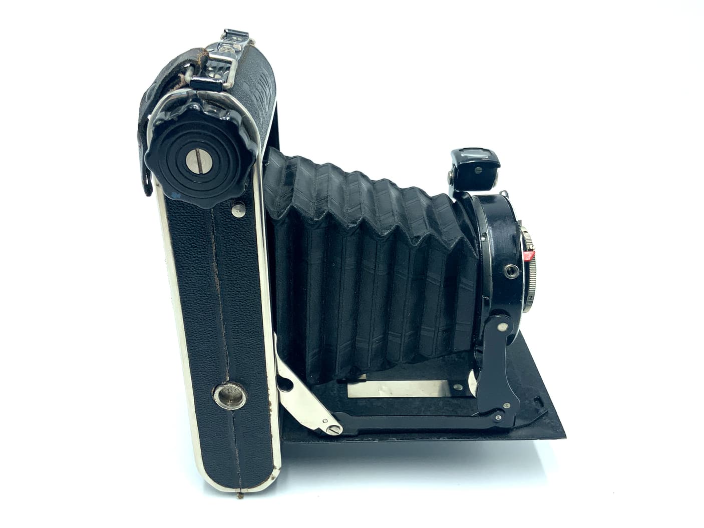 Frewa Helios Klappkamera mit Ludwig Dresden Victar 10,5cm 1:4.5 Analogkamera