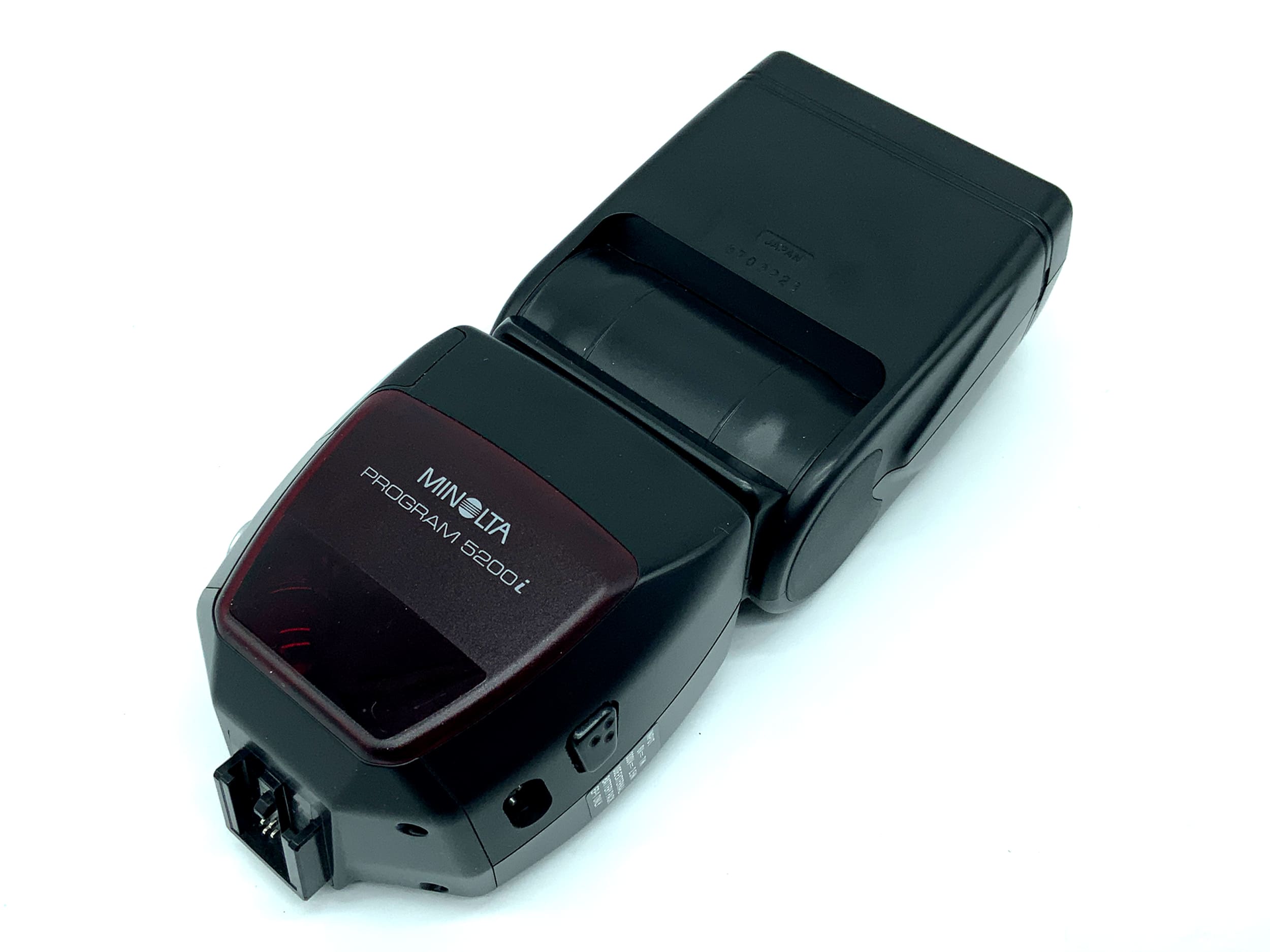 Minolta Program 5200i Blitzgerät Kamera Blitz Aufsteckblitz Flash Licht