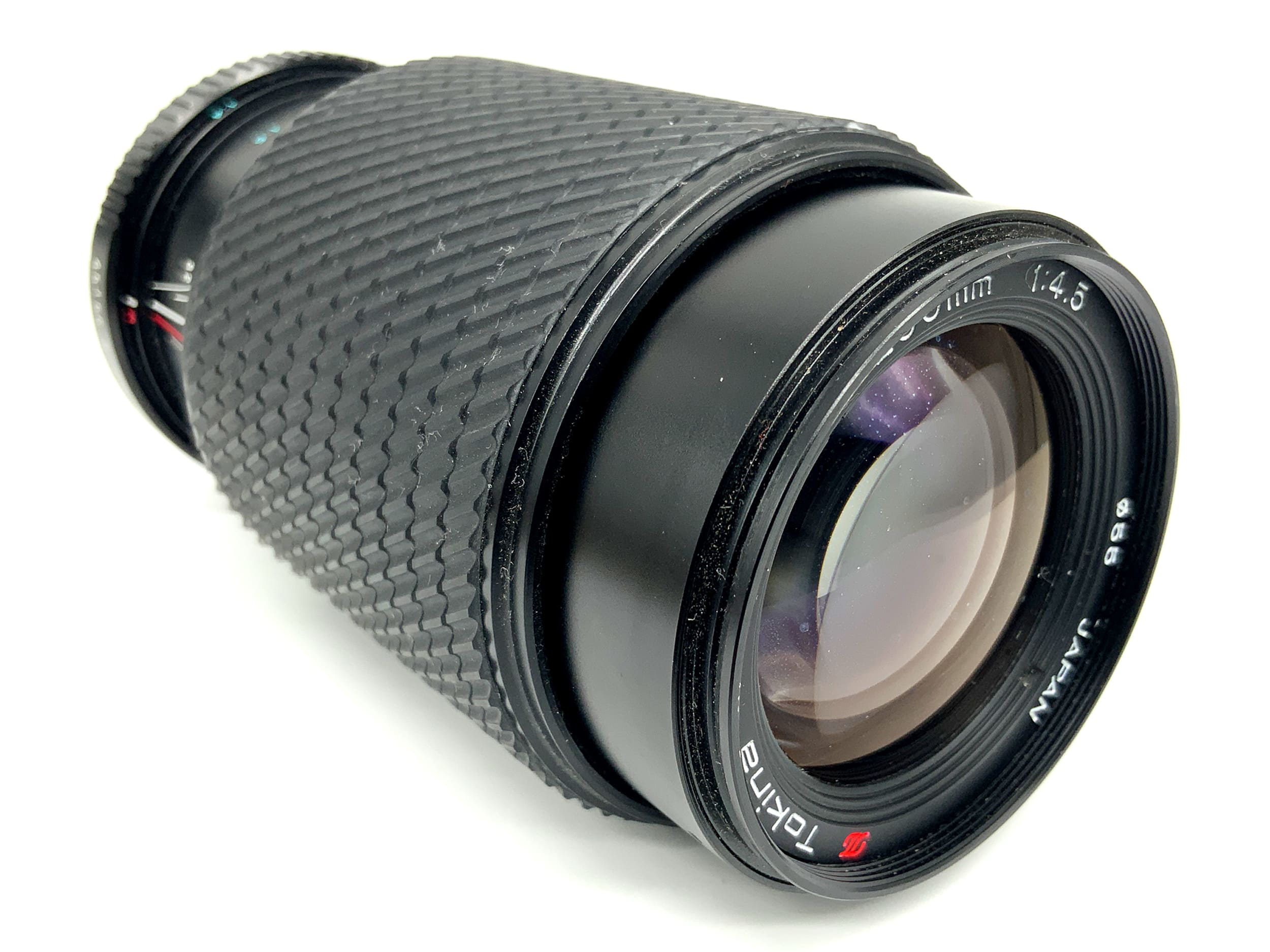 Tokina 80-200 1:4.5 Objektiv Macro Zoomobjektiv (Yashica / Contax) Nebel!