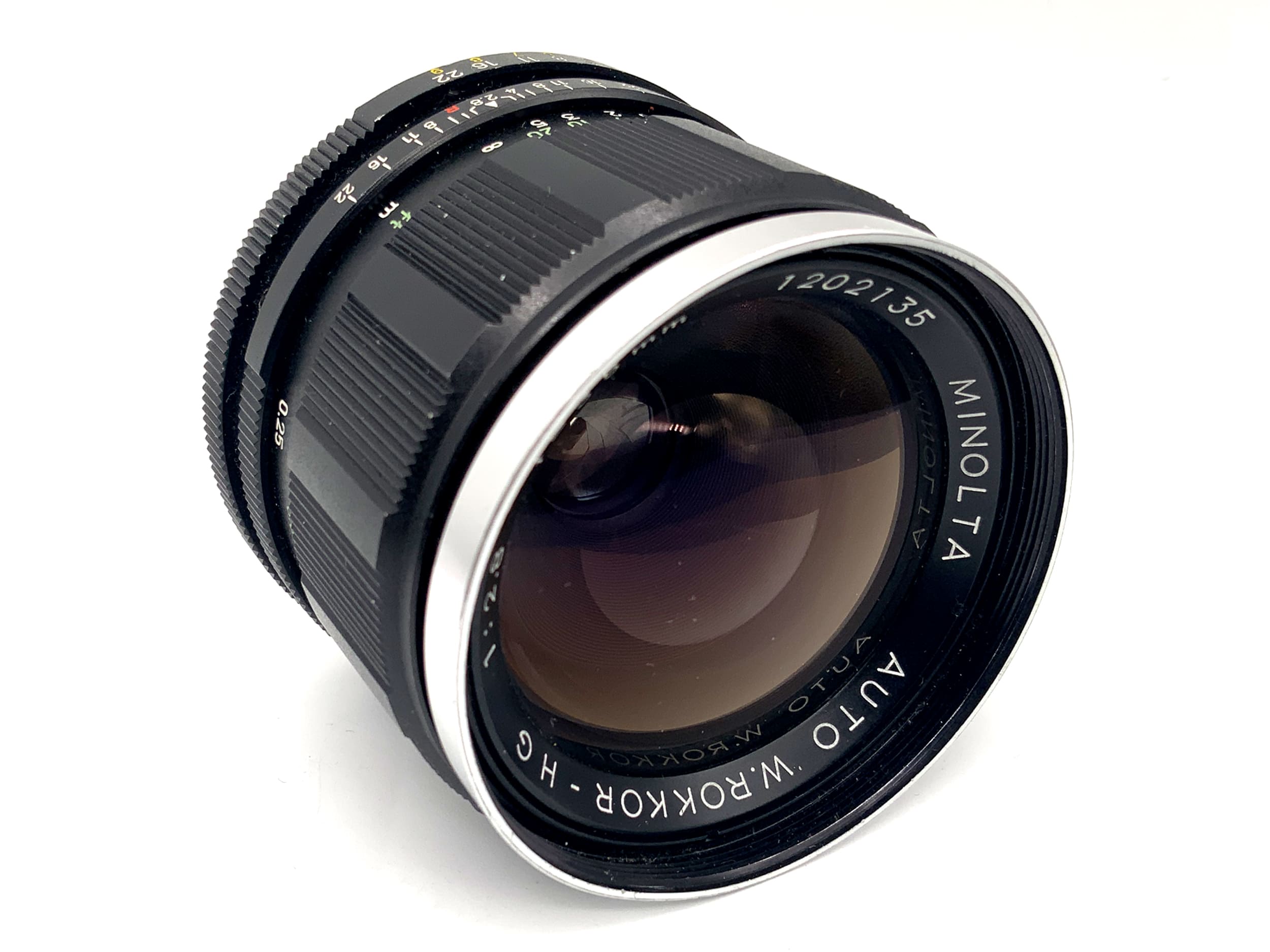 Minolta Auto W.Rokkor-HG 35mm 1:2.8 Objektiv Festbrennweite (Minolta MD)