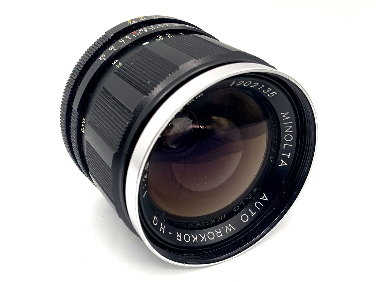 Minolta Auto W.Rokkor-HG 35mm 1:2.8 Objektiv Festbrennweite (Minolta MD)
