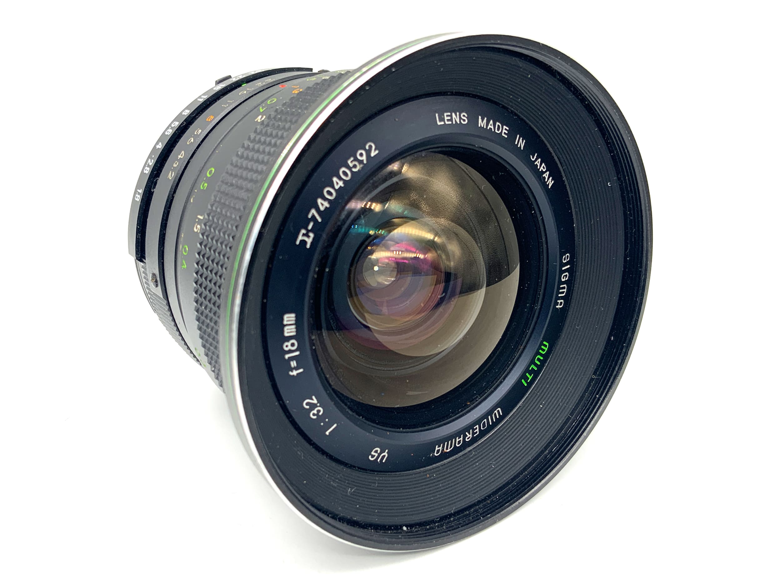 Sigma Multi Widerama YS 18mm 1:3.2 Objektiv Festbrennweite (Minolta MD)