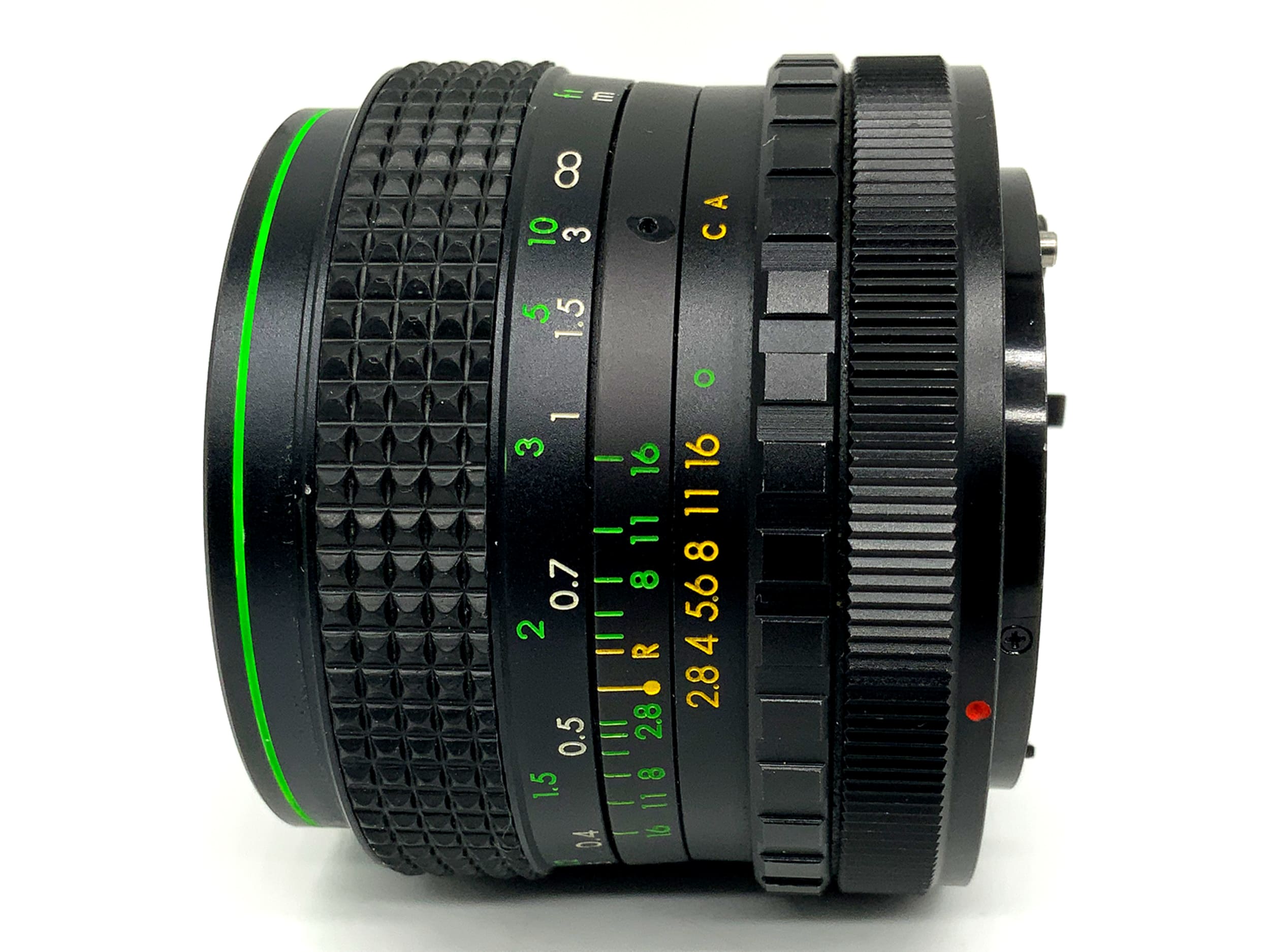 Hanimex Automatic MC 24mm 1:2.8 Objektiv Festbrennweite (Canon FD) Nebel!