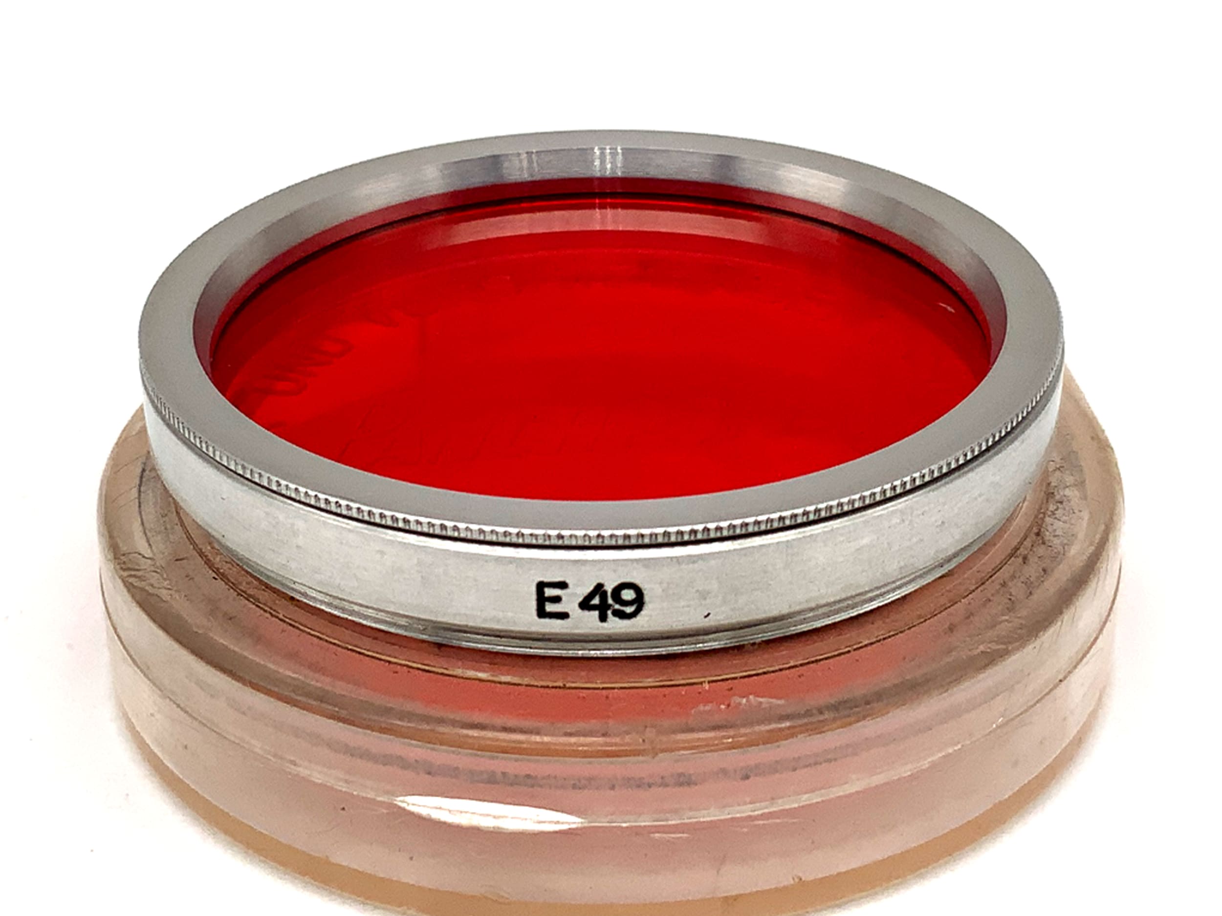 Panchromar Farbfilter rot/red E49 Filter 49mm Kreisförmig Filtergewinde