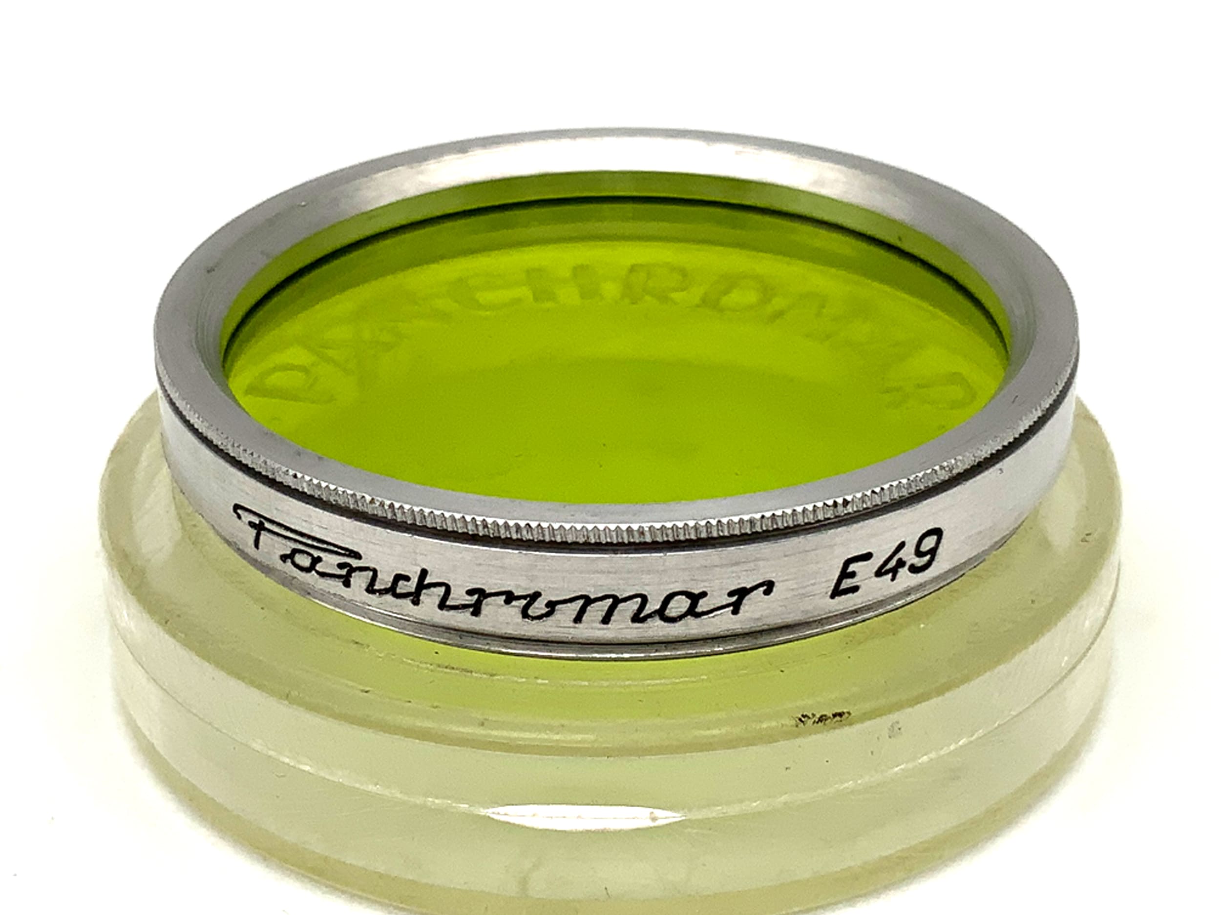 Panchromar Farbfilter hellgrün/light green E49 Filter 49mm Filtergewinde