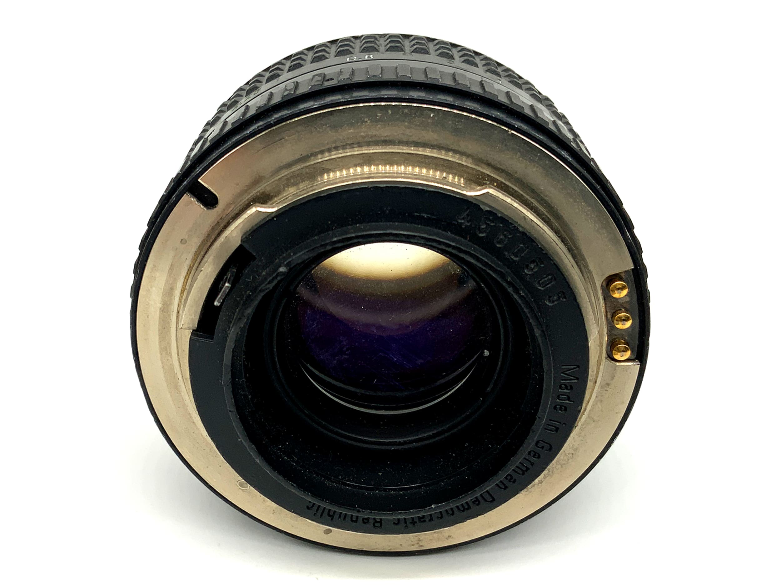 Pentacon Prakticar MC 50mm 1:1.8 Objektiv Festbrennweite (Praktica B) Nebel!