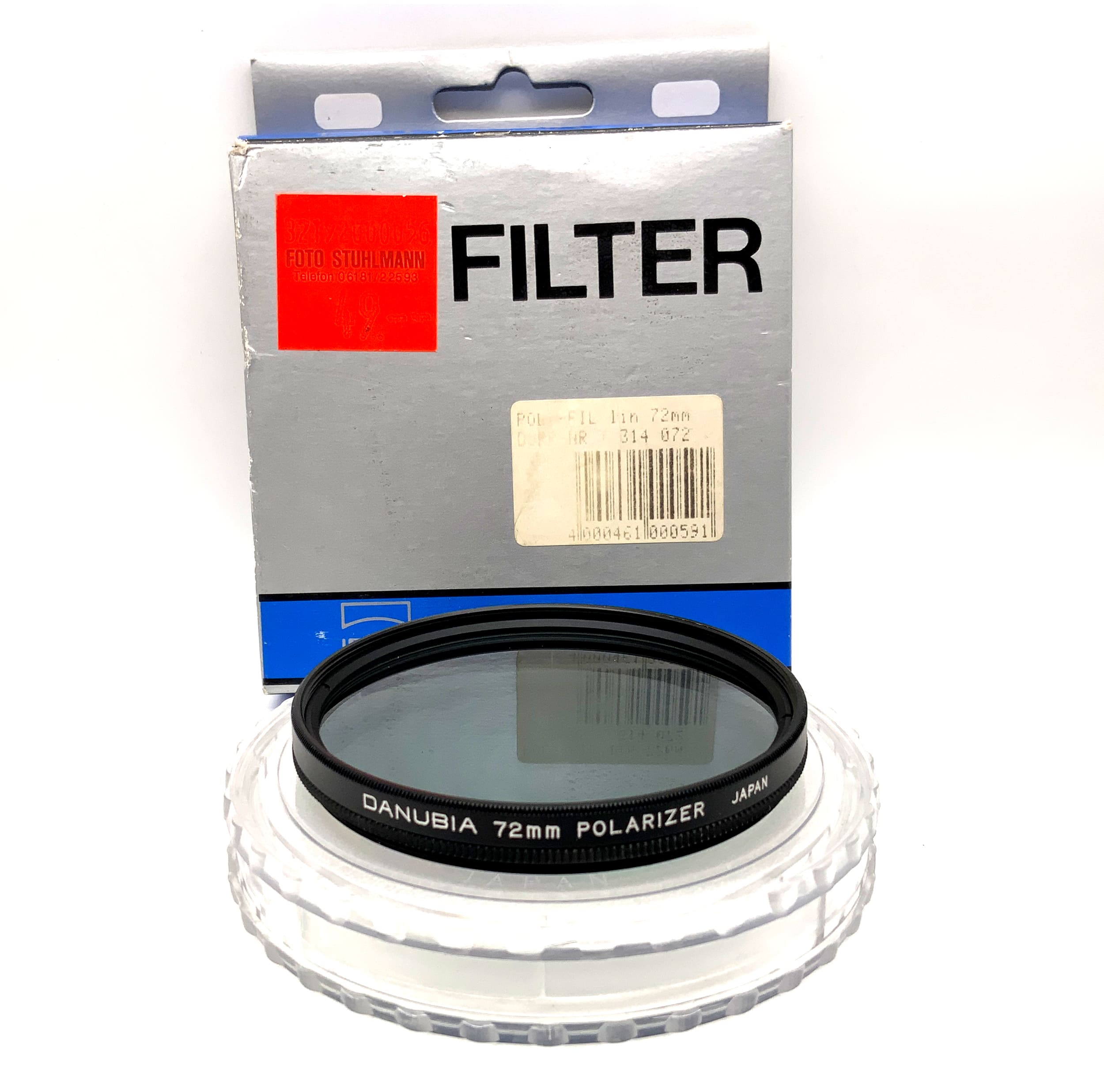 Danubia Polfilter Polarizer in OVP Filter 72mm Kreisförmig Filtergewinde