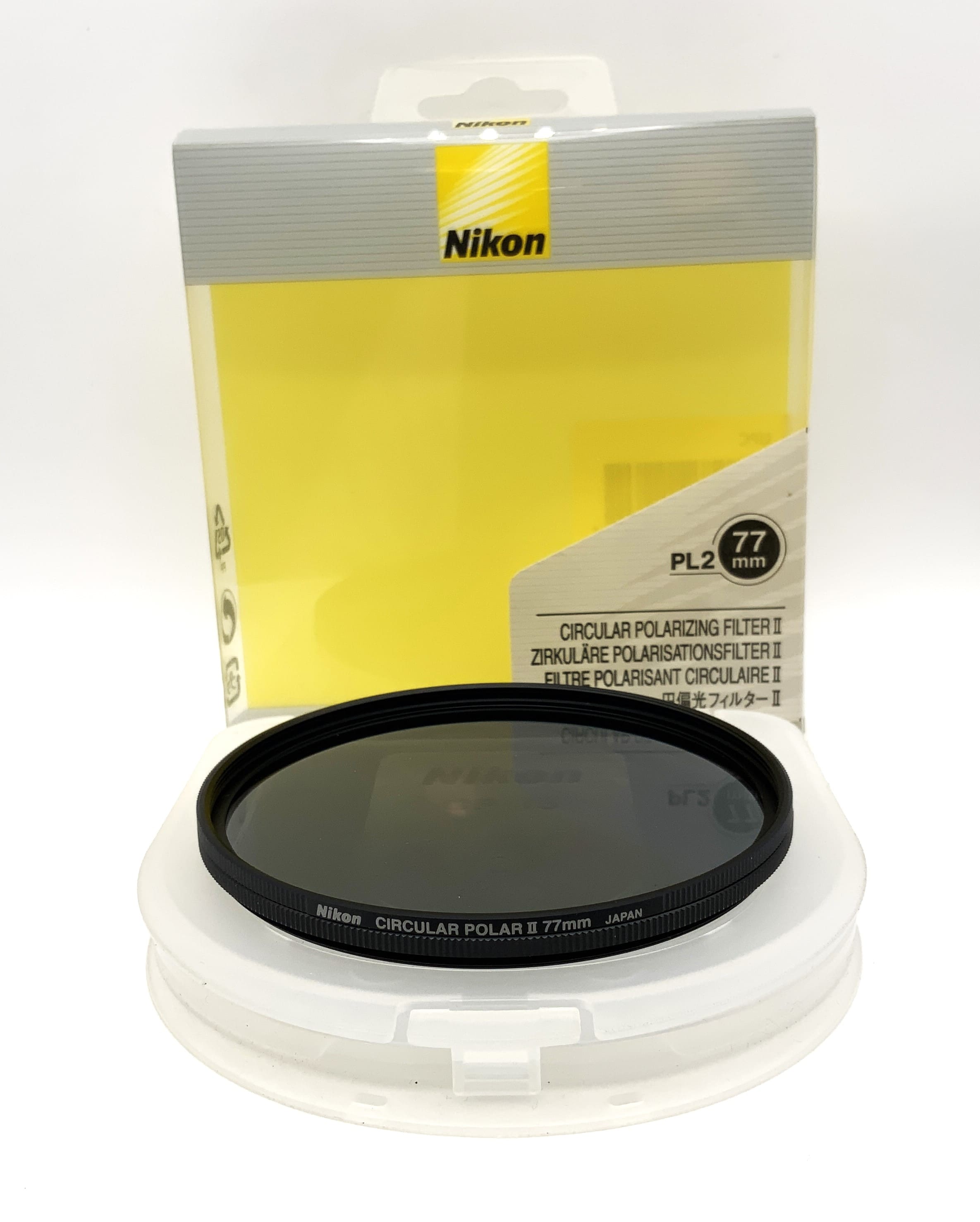 Nikon Polfilter Circular Polar II PL2 in OVP Filter 77mm Filtergewinde