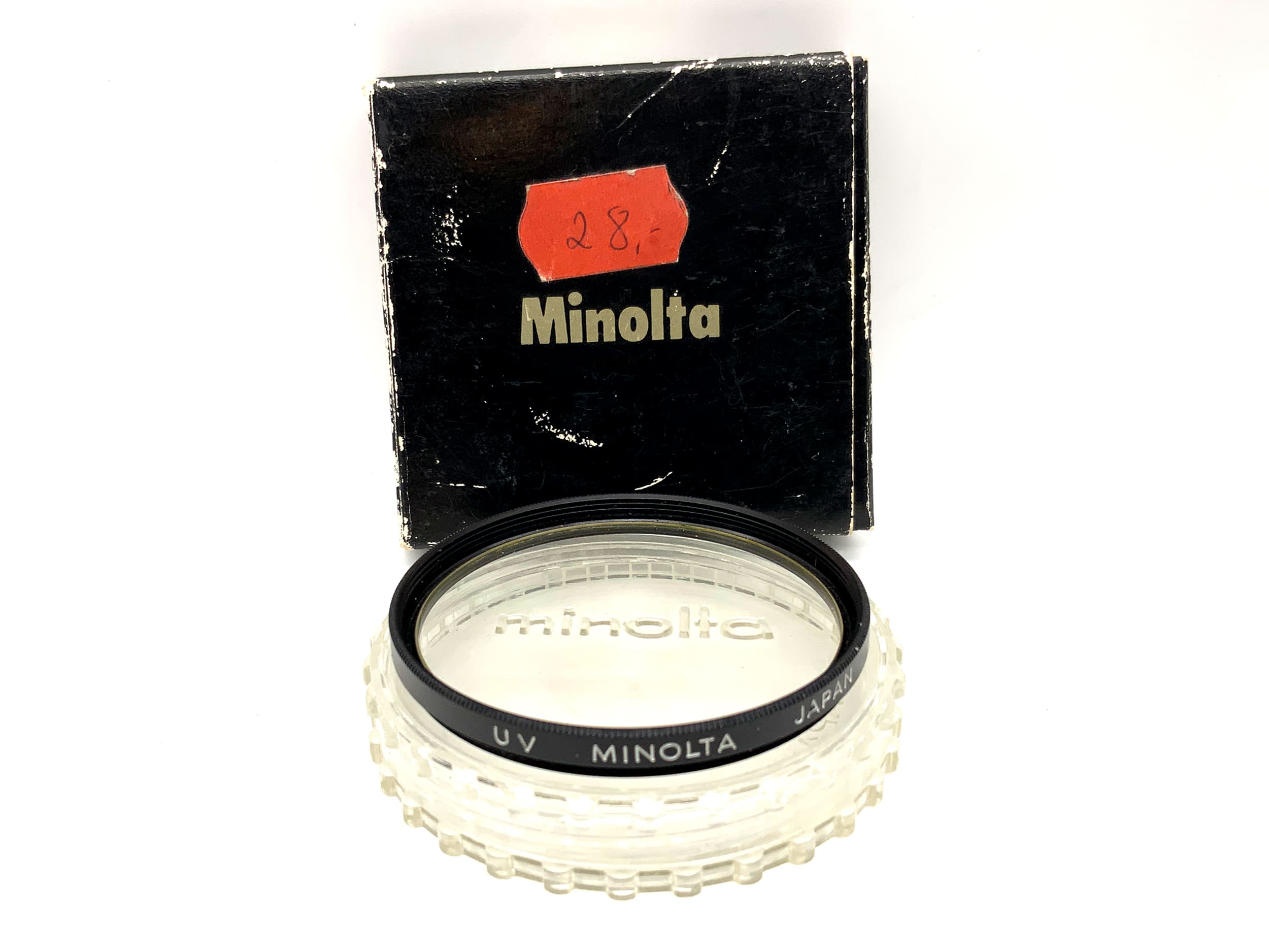 Minolta UV F49NB in OVP Filter 49mm Kreisförmig Filtergewinde