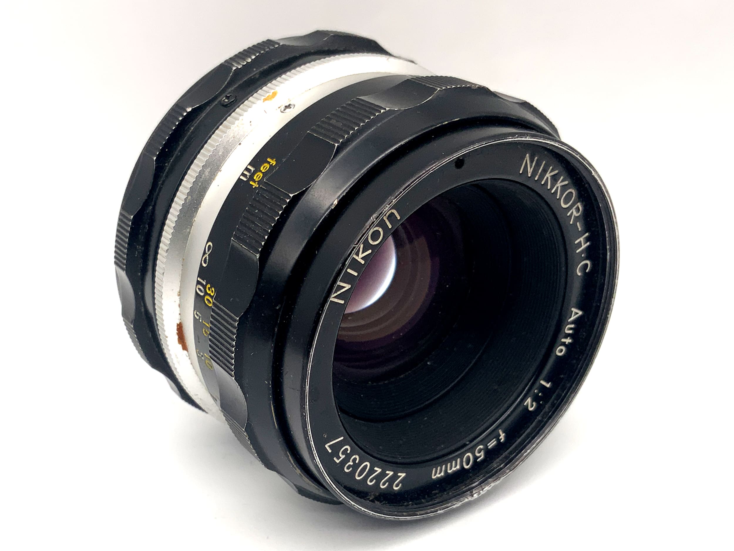 Nikon Nikkor-H.C Auto 50mm 1:2 Objektiv Ai Festbrennweite (Nikon F)