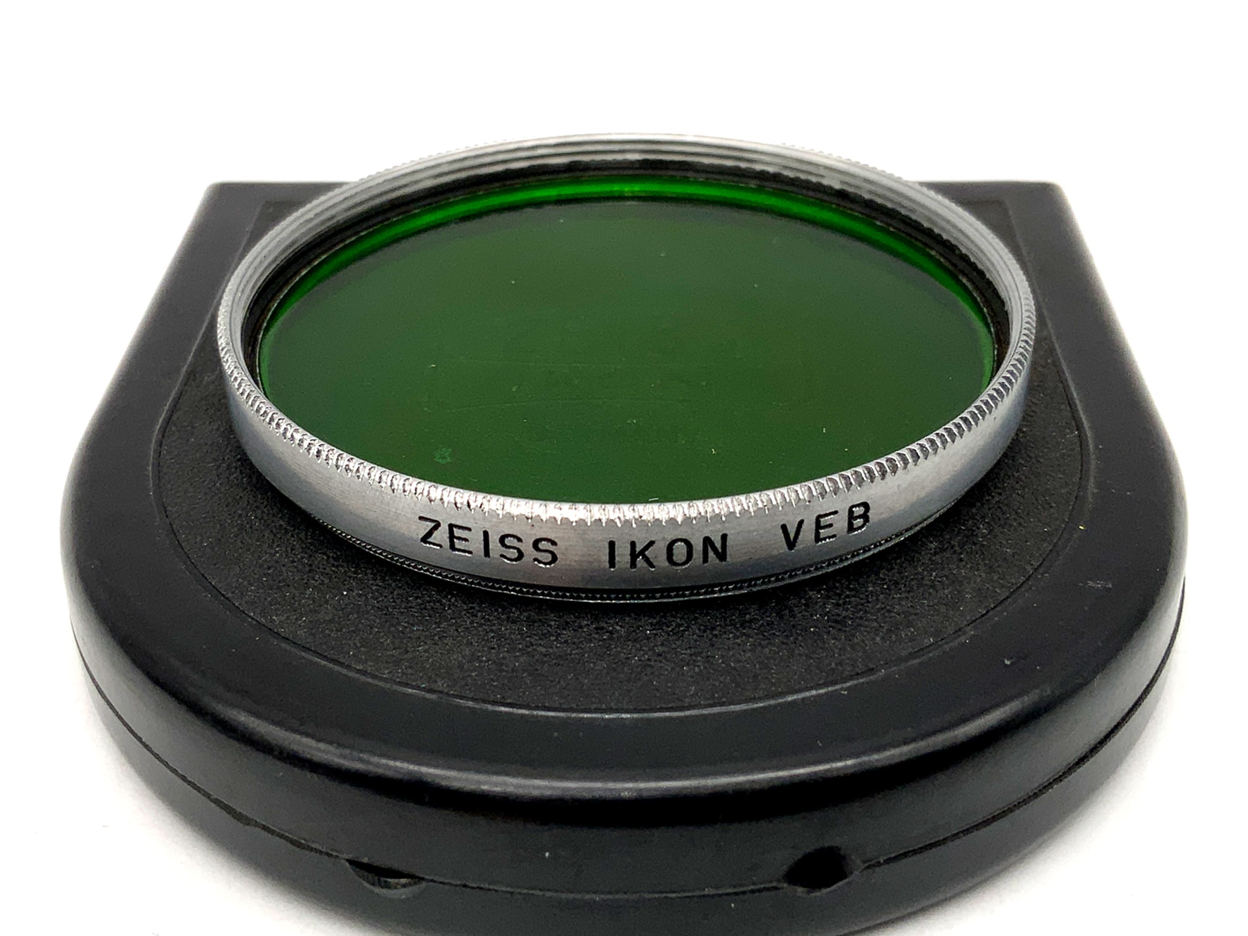 Zeiss Ikon VEB Farbfilter grün/green GR50 3-4x im Etui Filter 49mm Filtergewinde