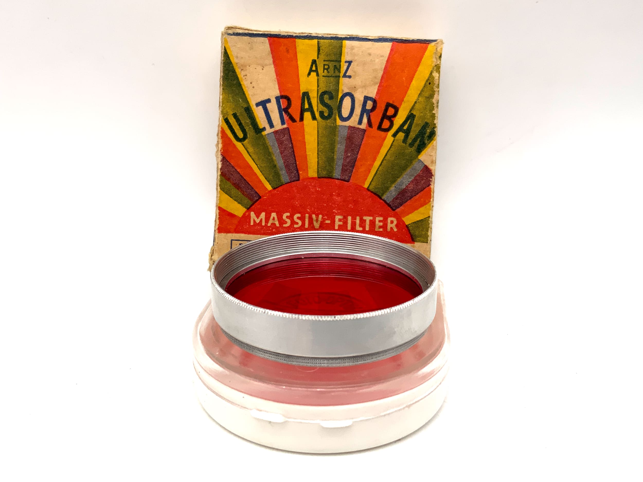 Arnz Jena Farbfilter rot/red ca3-5x (901) Filter 40,5mm Filtergewinde