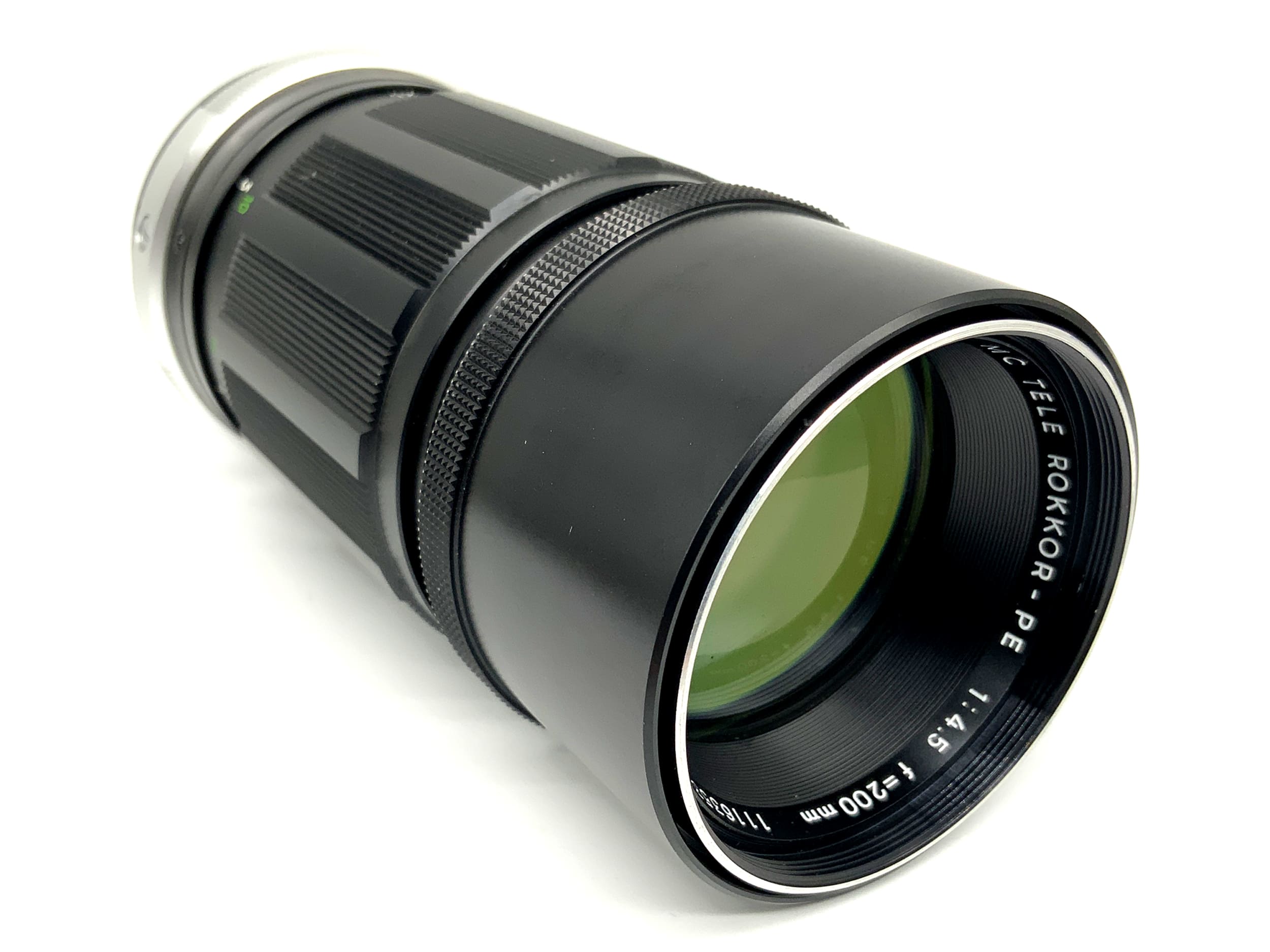 Minolta MC Tele Rokkor-PE 200mm 1:4.5 Festbrennweite (Minolta MD) Text lesen!