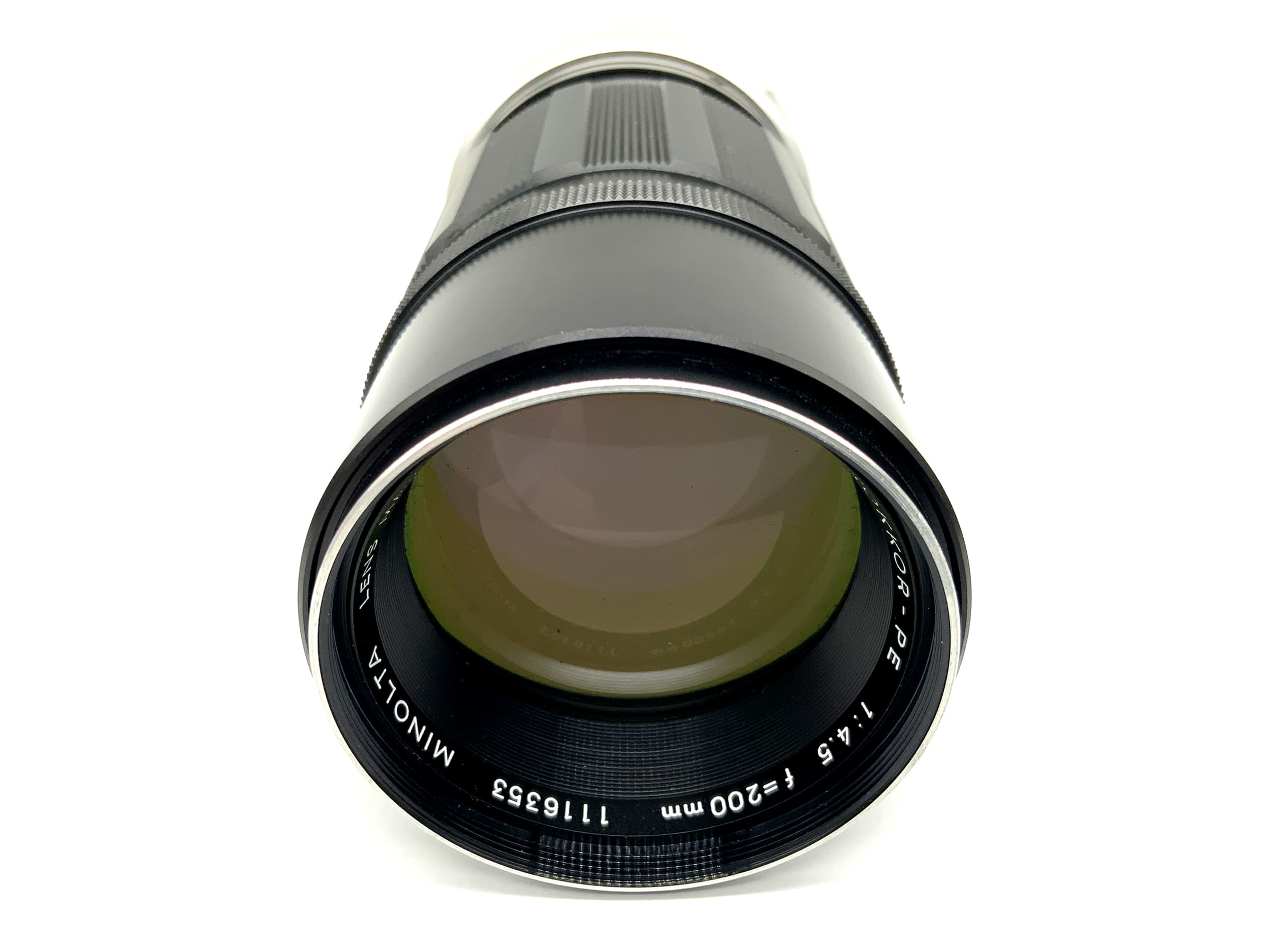 Minolta MC Tele Rokkor-PE 200mm 1:4.5 Festbrennweite (Minolta MD) Text lesen!