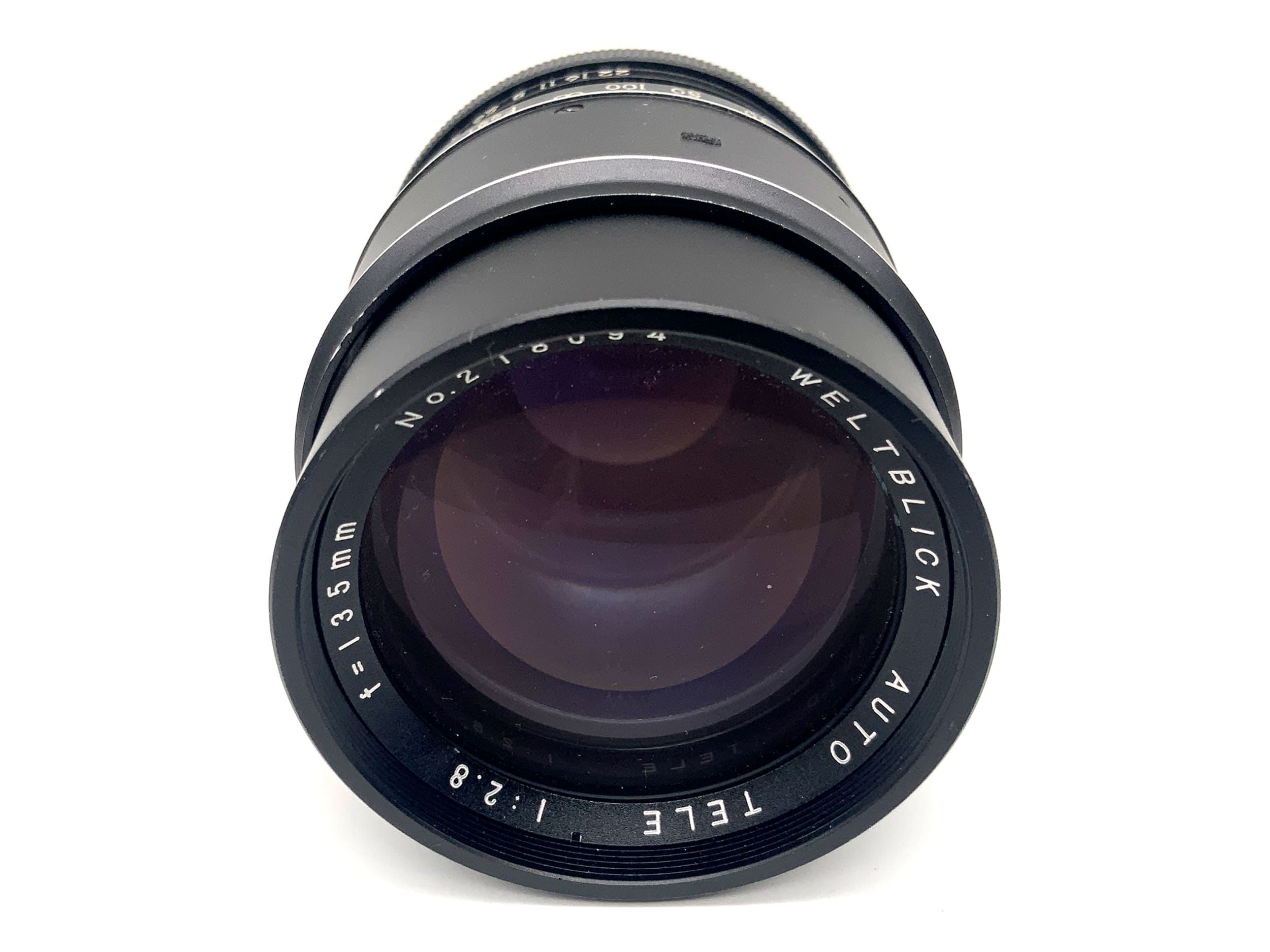 Weltblick Auto Tele 135mm 1:2.8 Objektiv Festbrennweite (M42)