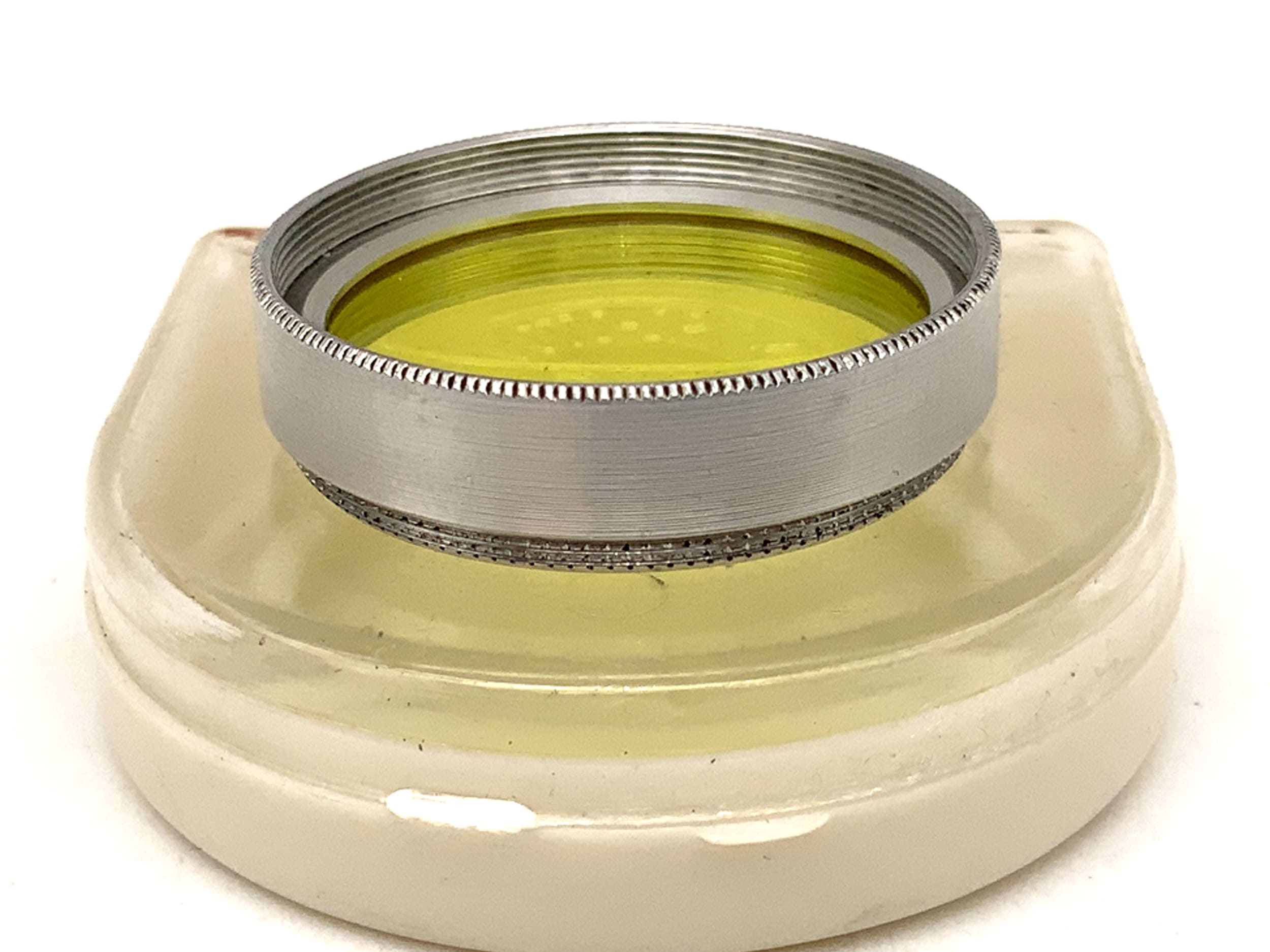 Arnz Jena Farbfilter hellgelb/light yellow im Etui Filter 30,5mm Filtergewinde