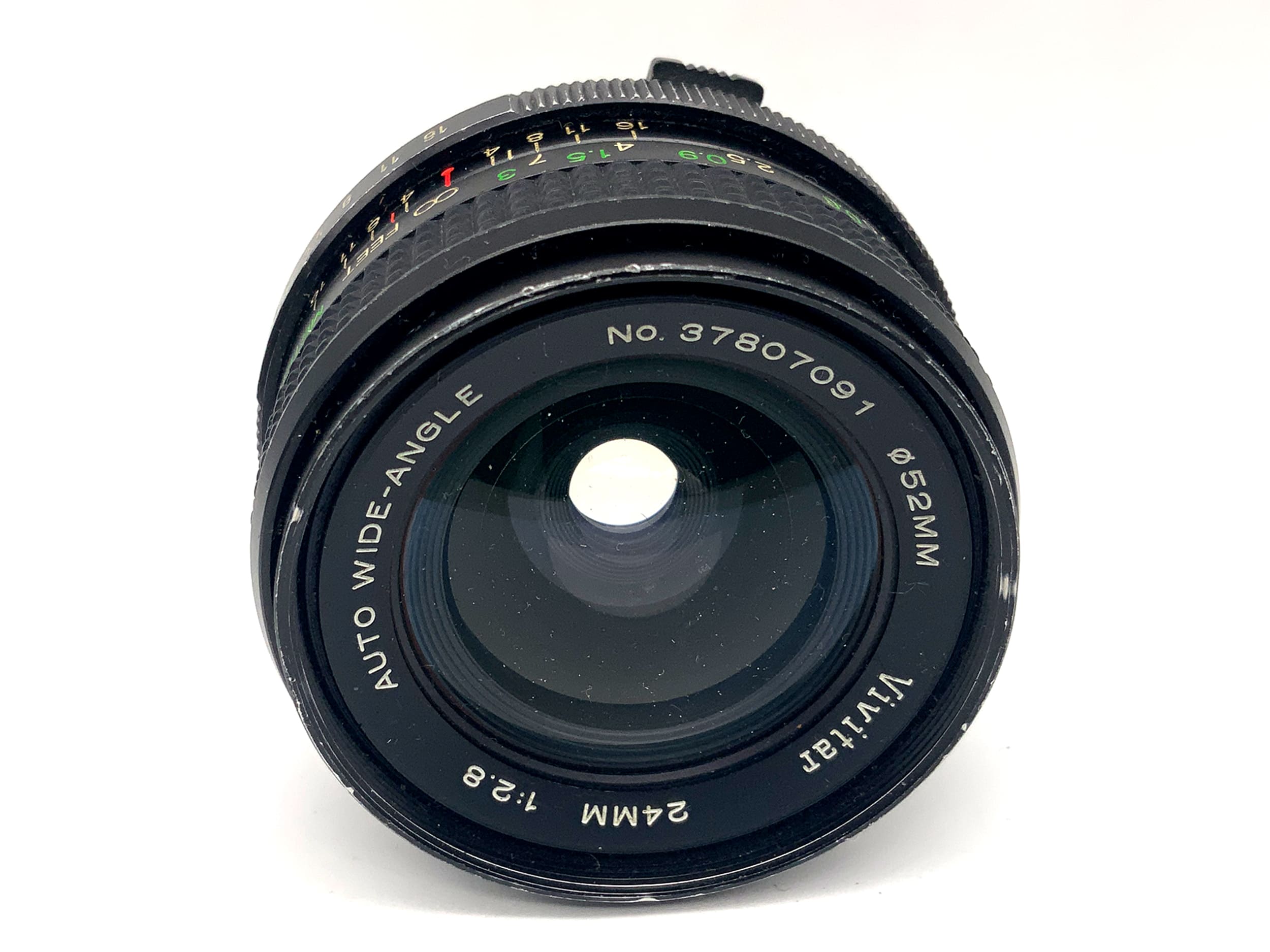 Vivitar Auto Wide-Angle 24mm 1:2.8 Objektiv Festbrennweite (Olympus OM)