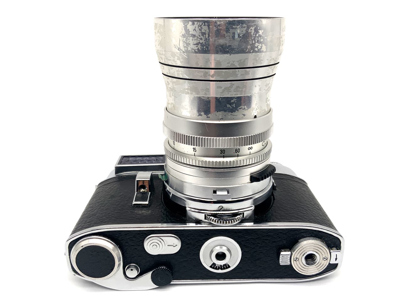 Kodak Retina Reflex III SLR mit Schneider-Kreuznach Retina-Tele-Xenar 135mm 1:4